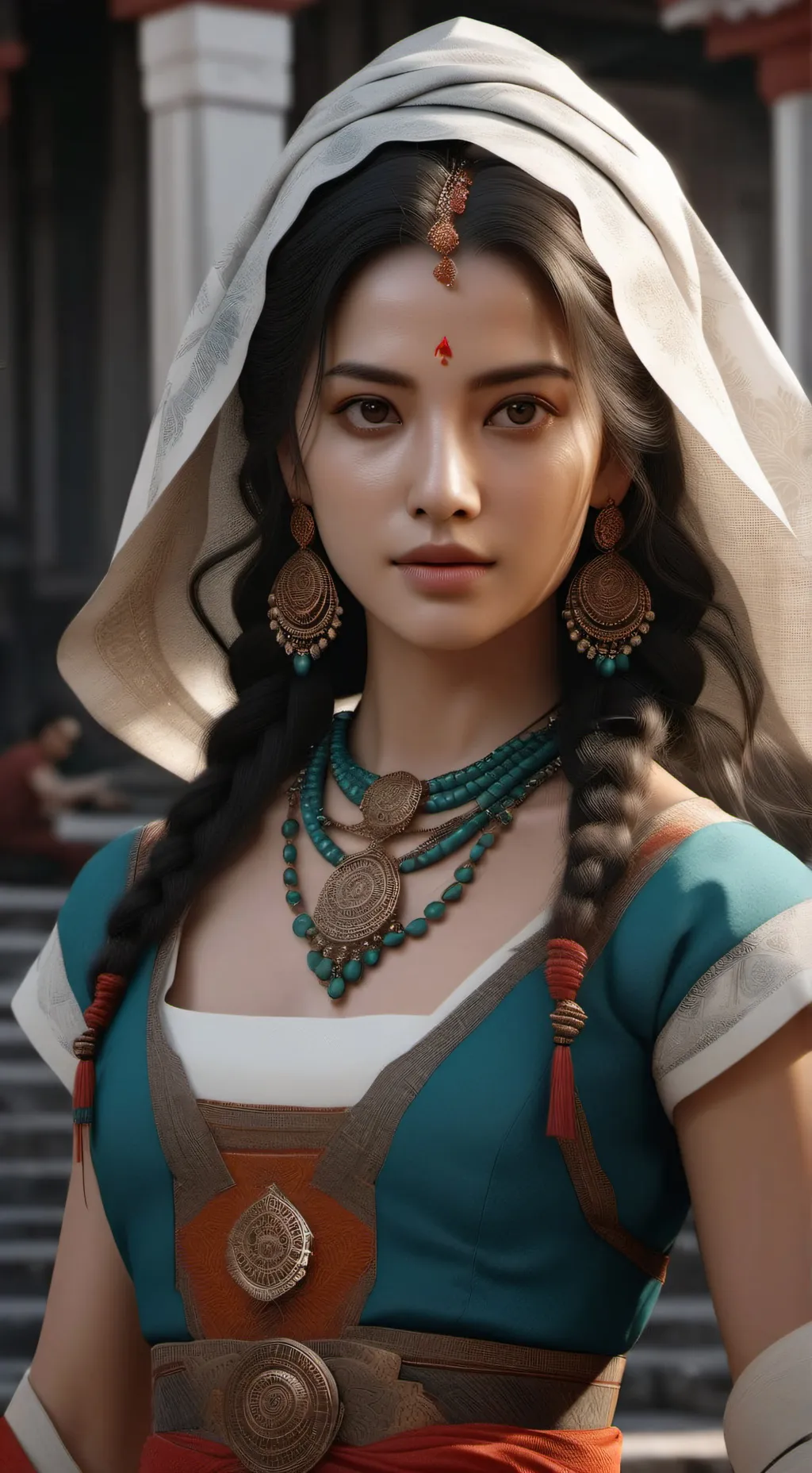 ai character: Maria background