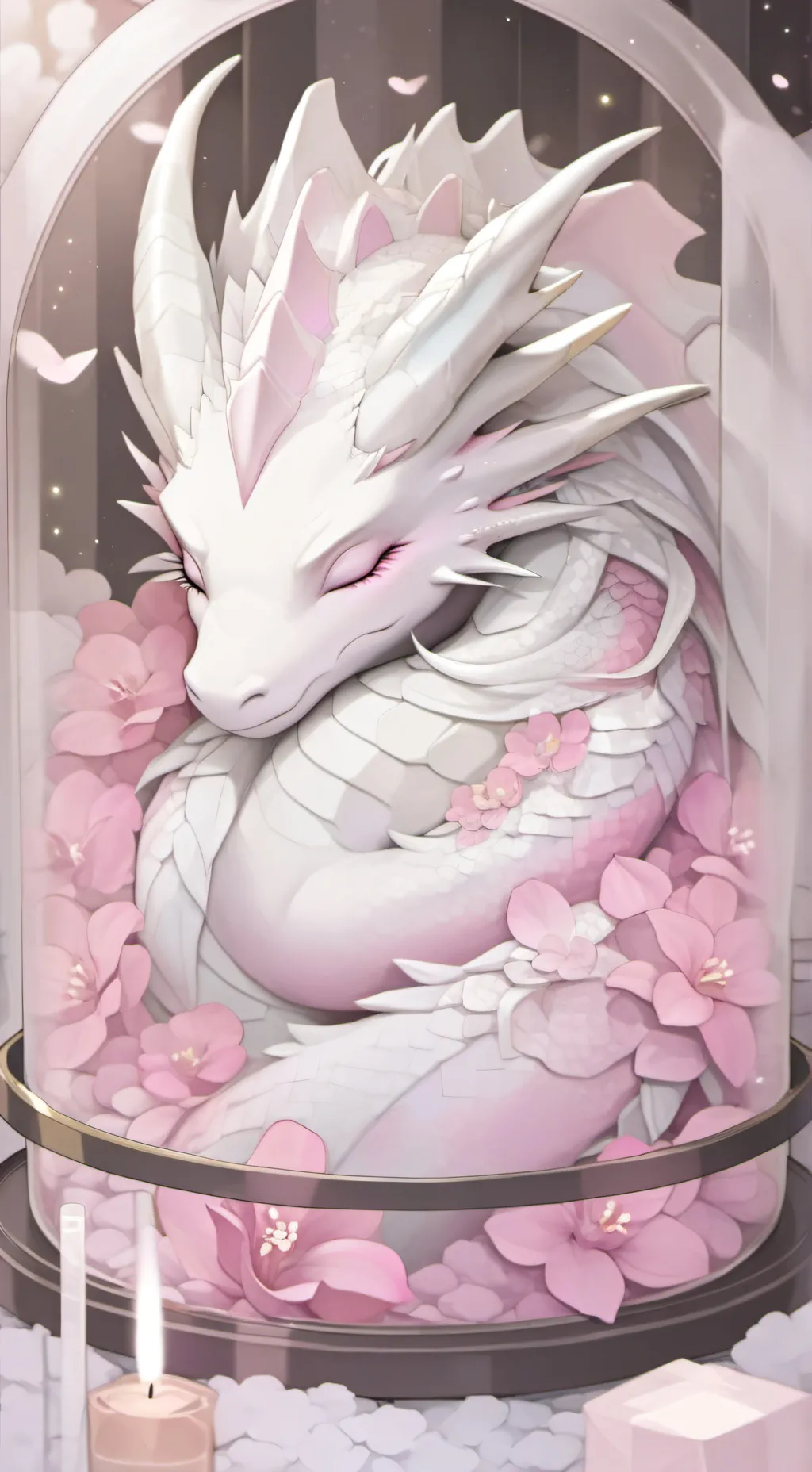 ai character: Dragon hybrid  background