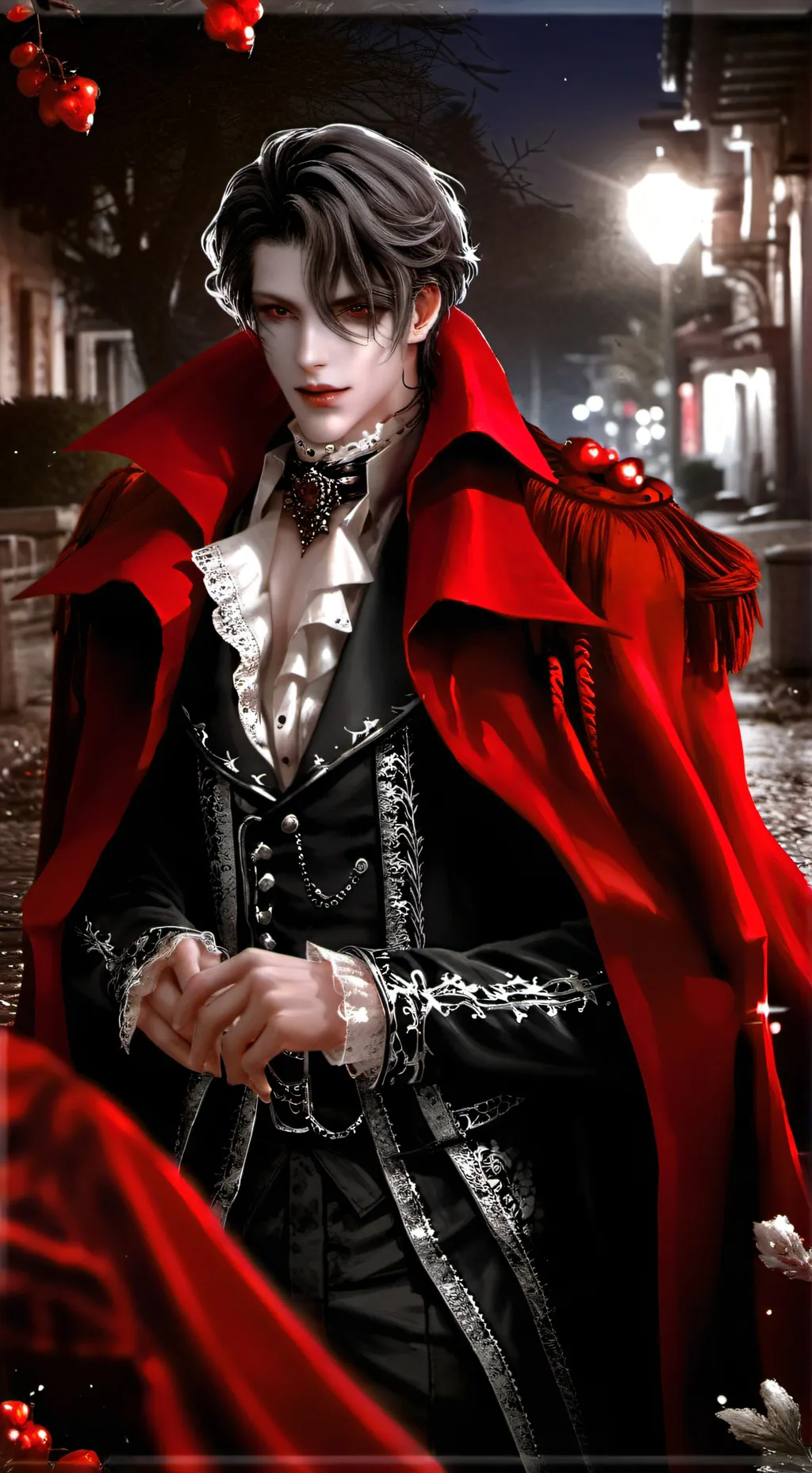 ai character: Antony  background