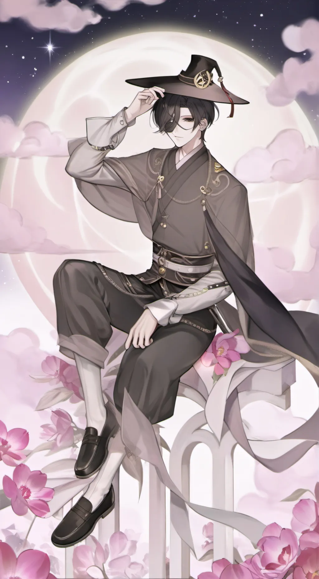 ai character: Akio background