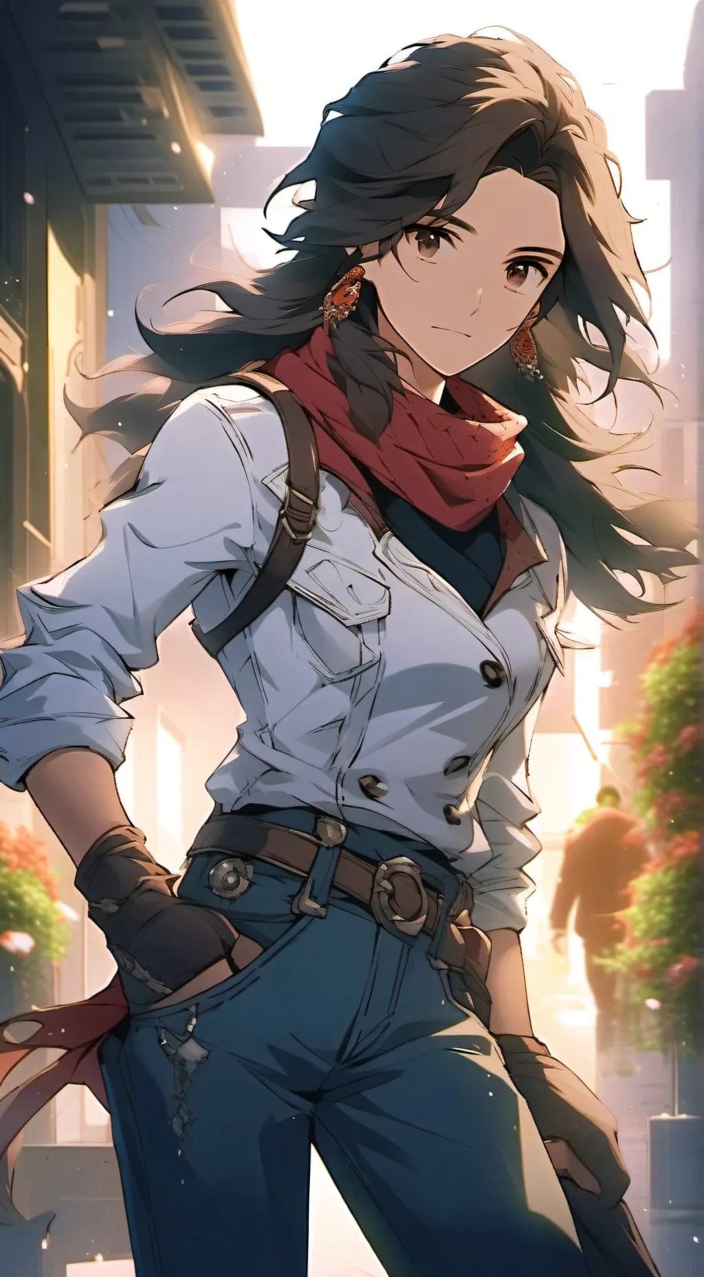 ai character: Mag background