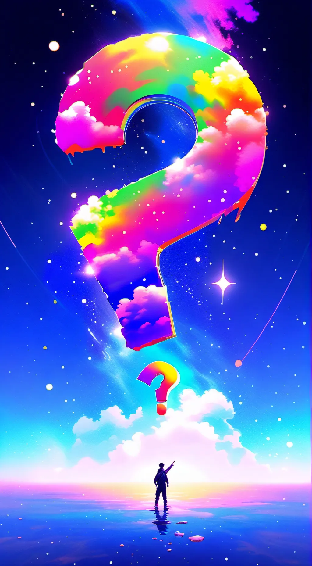 ai character: Questions background