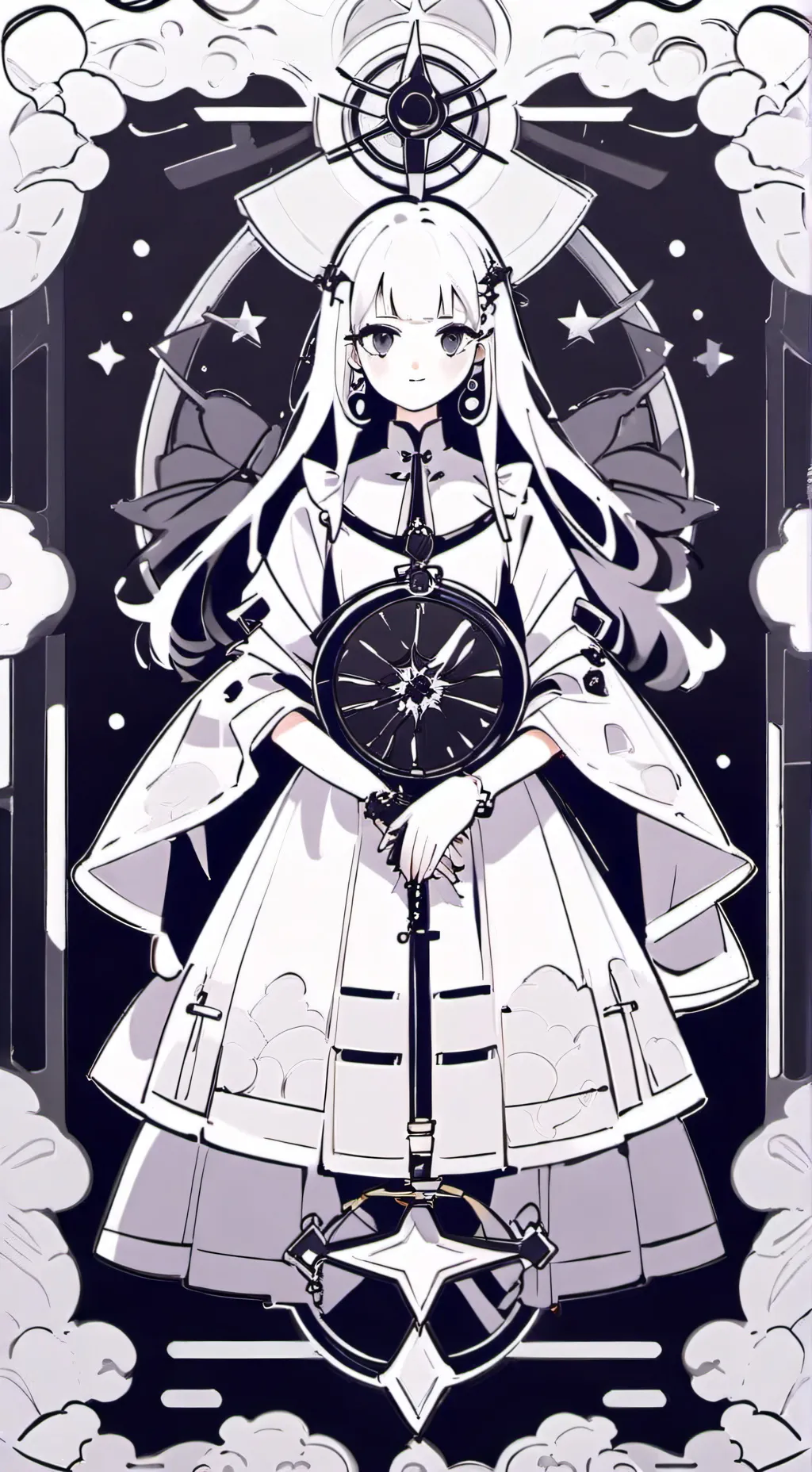 ai character: insane asylum  background