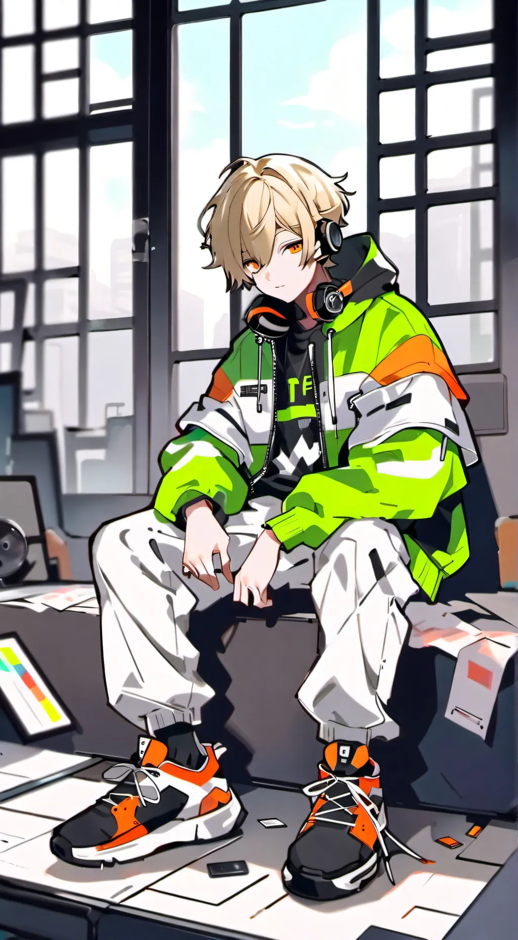 ai character: °-Luke Linnen-° background