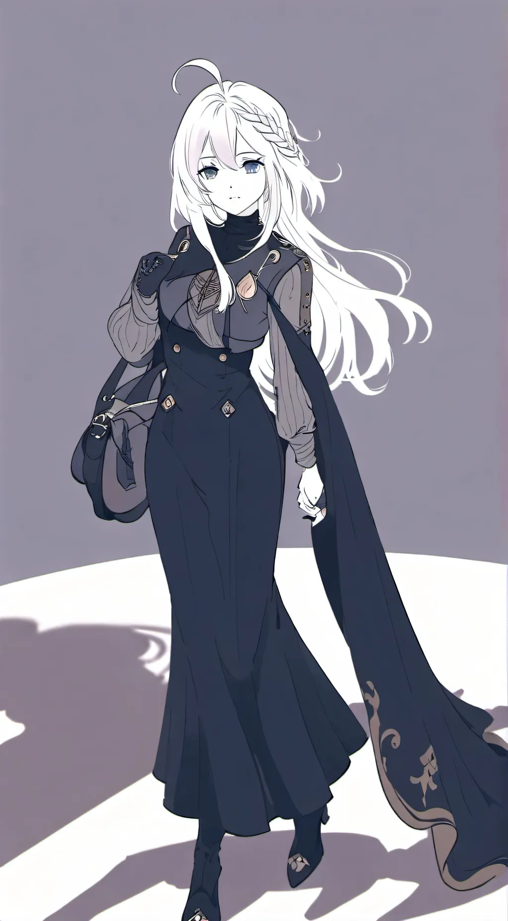 ai character: Luna background