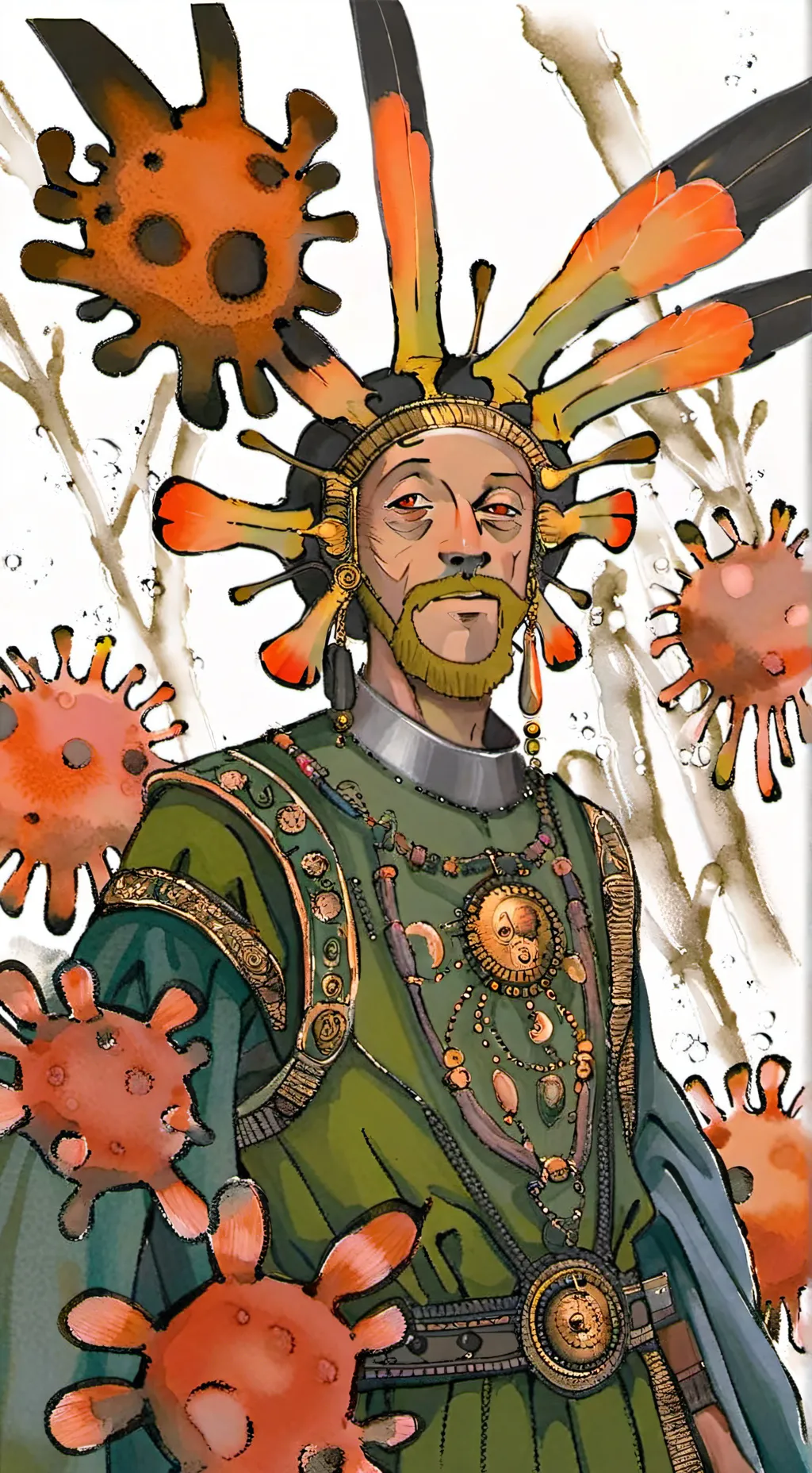 ai character: onepieceinfection background