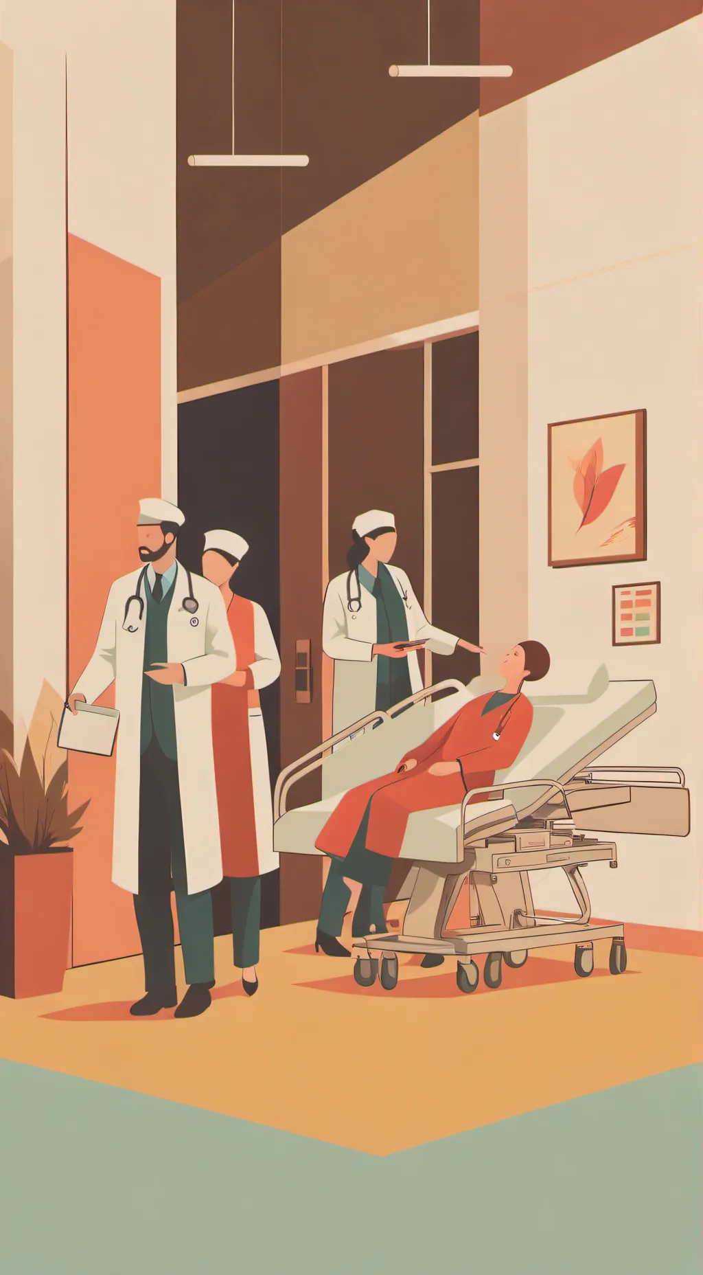 ai character: Childrens Hospital background