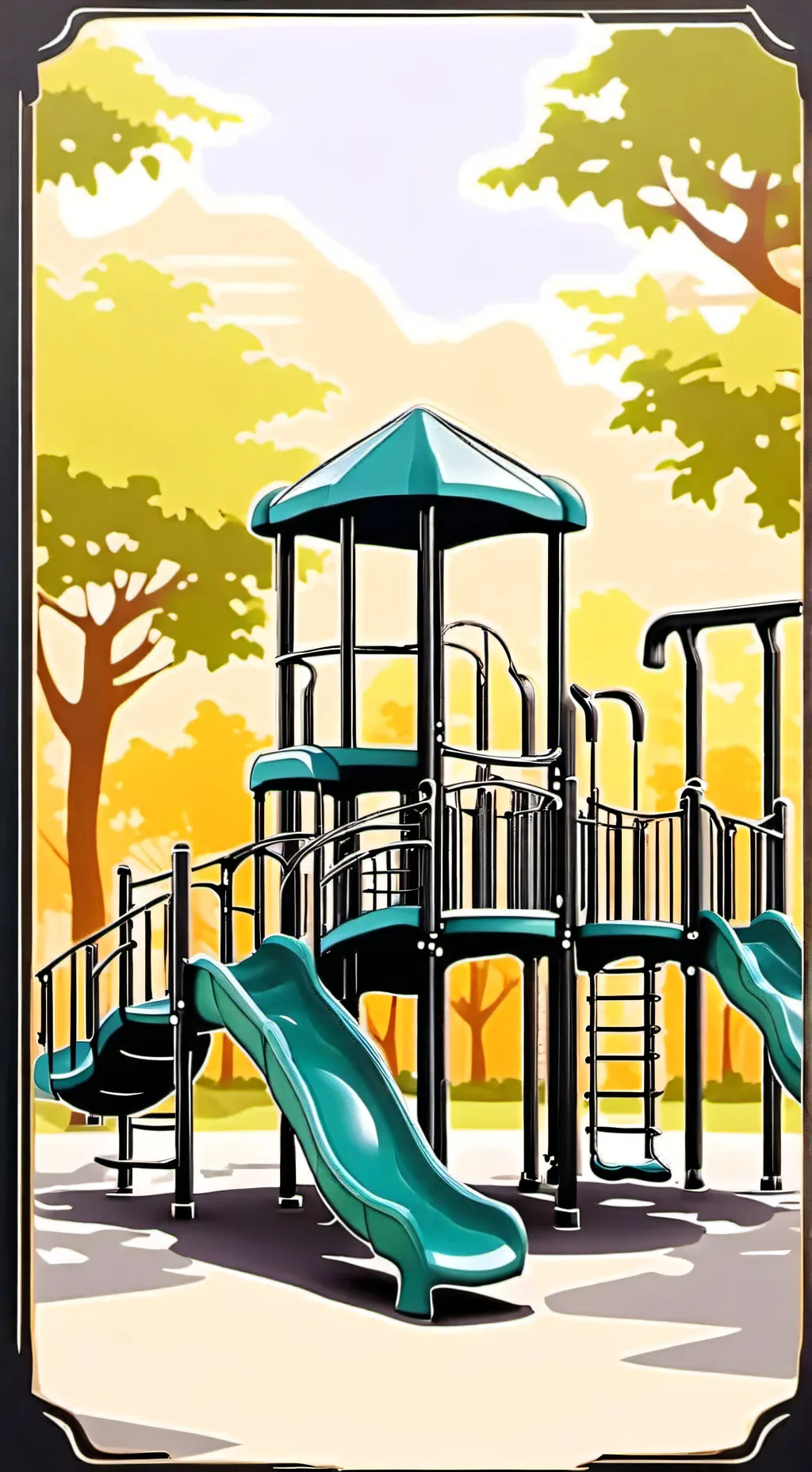 ai character: KRC meet younger- background