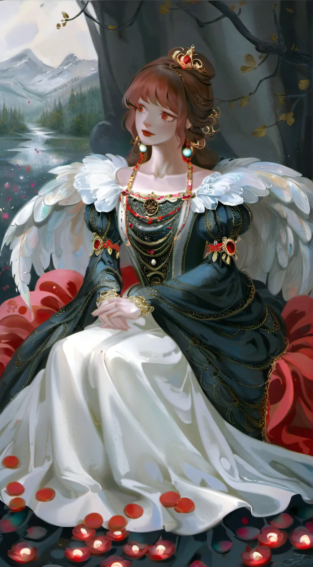 ai character: ∆lice background