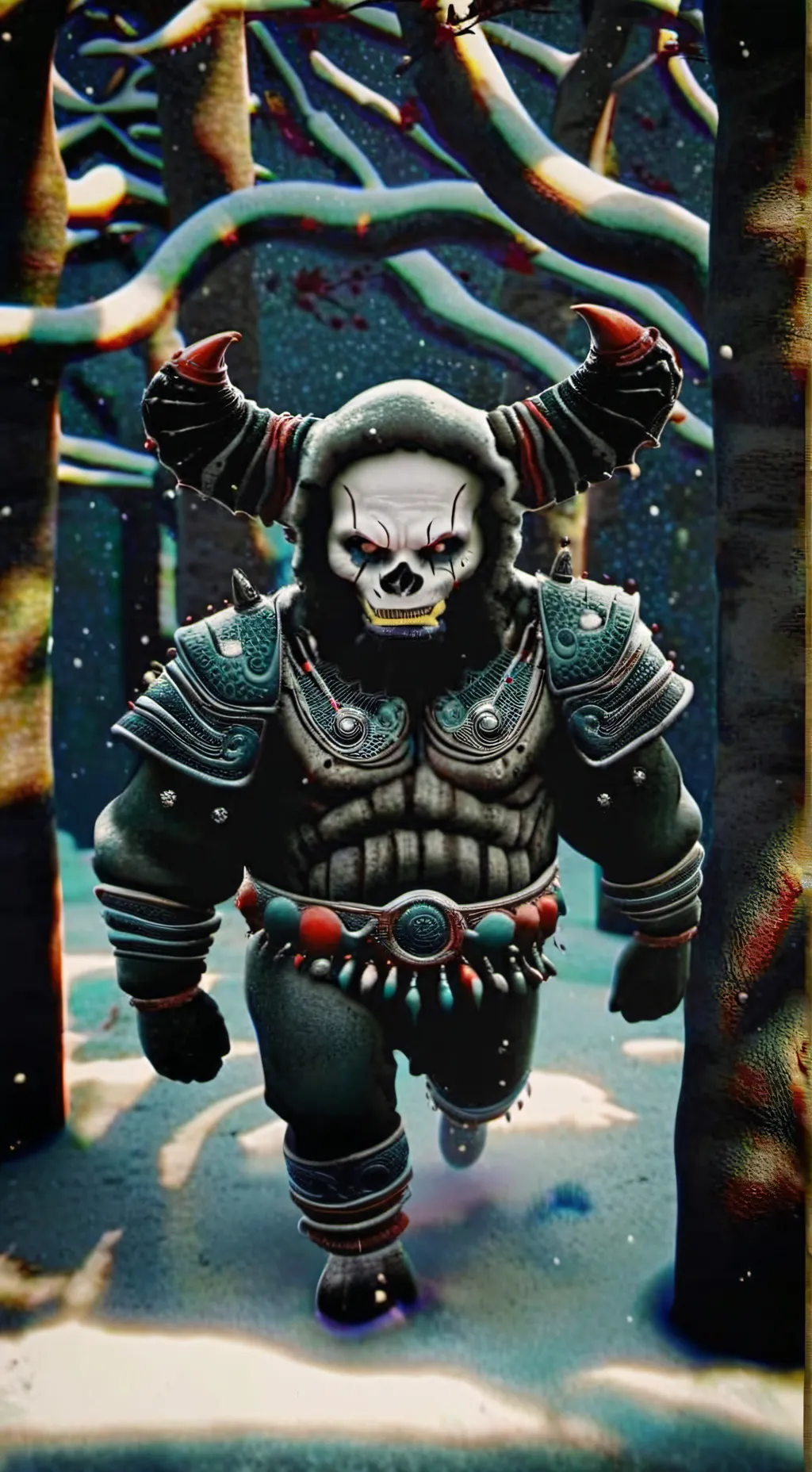 ai character: murder drones fun background