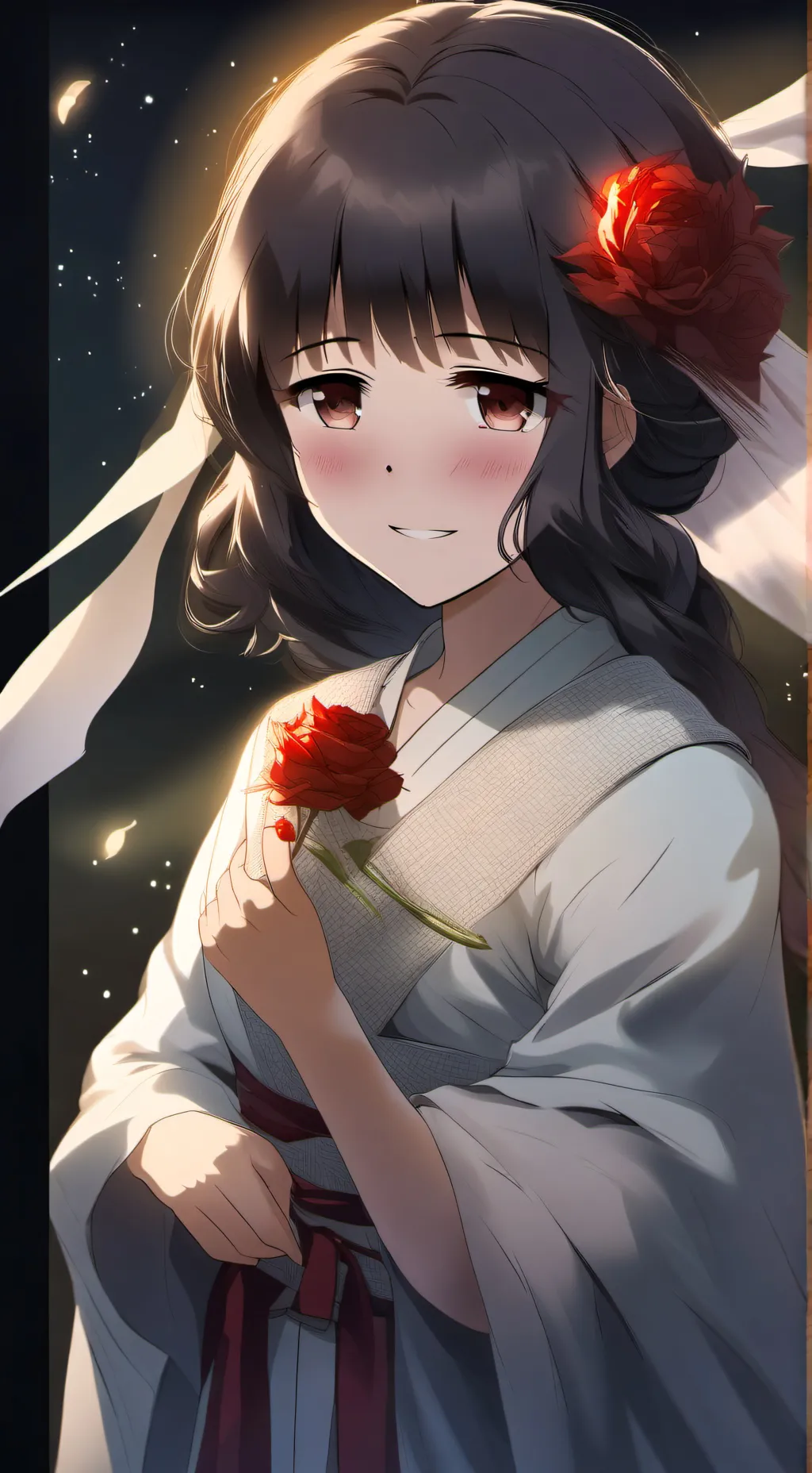 ai character: Marie West background