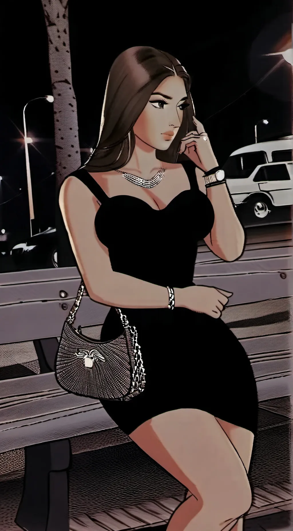 ai character: Sofía background