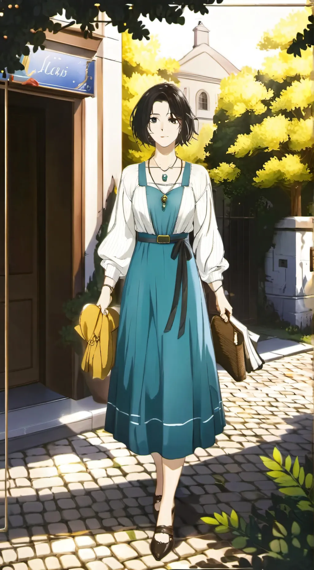 ai character: Luna background