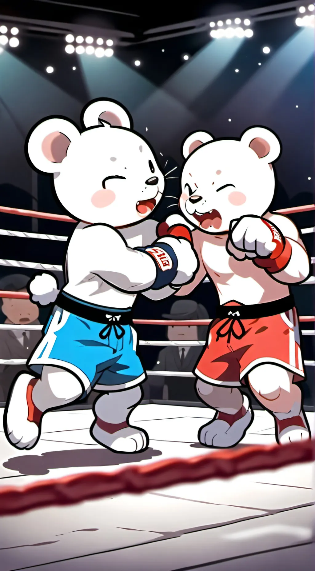 ai character: Pretty blood  background