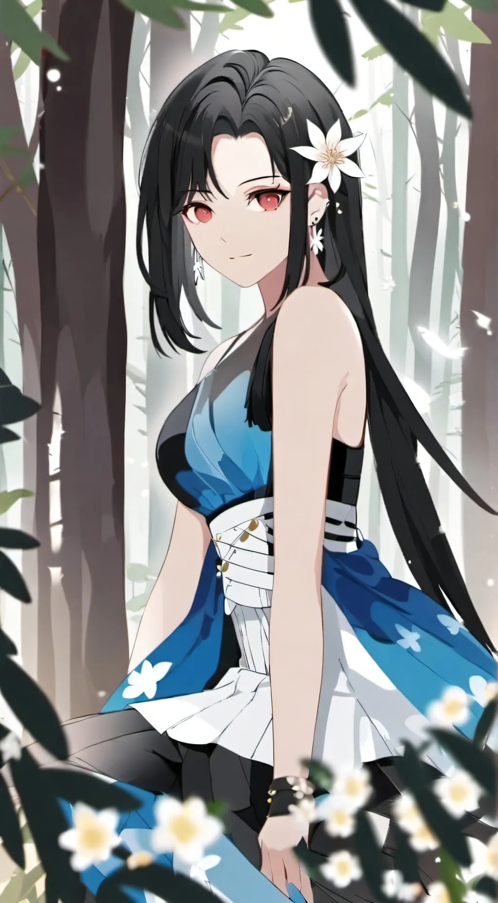 ai character: Selene background