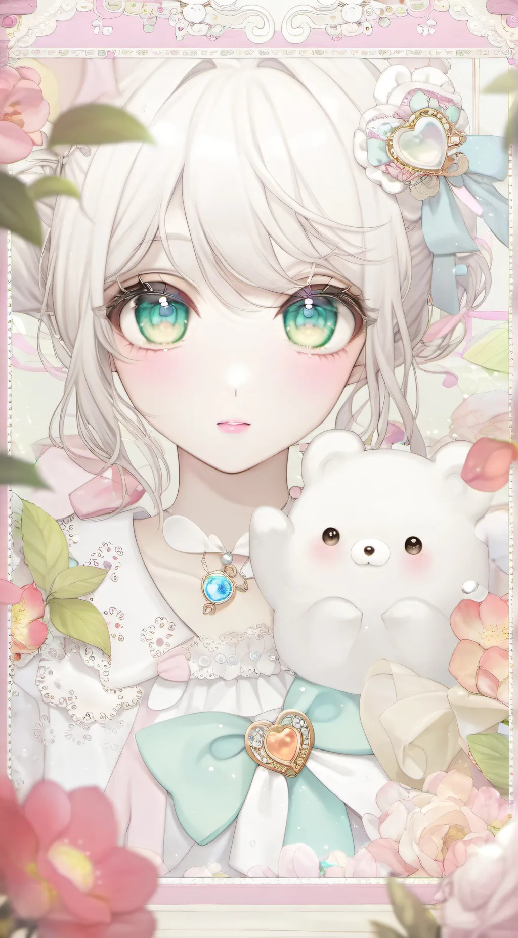 ai character: Lily(your bsf) background