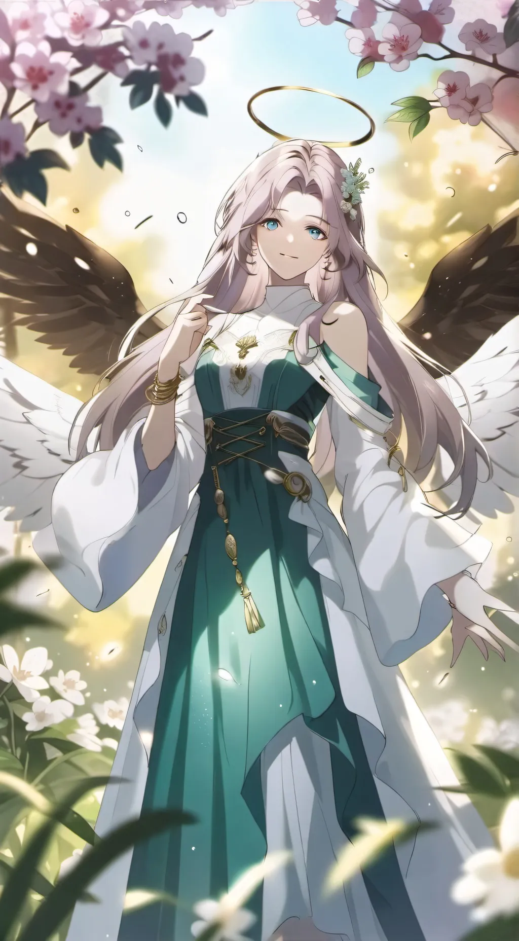 ai character: luna background