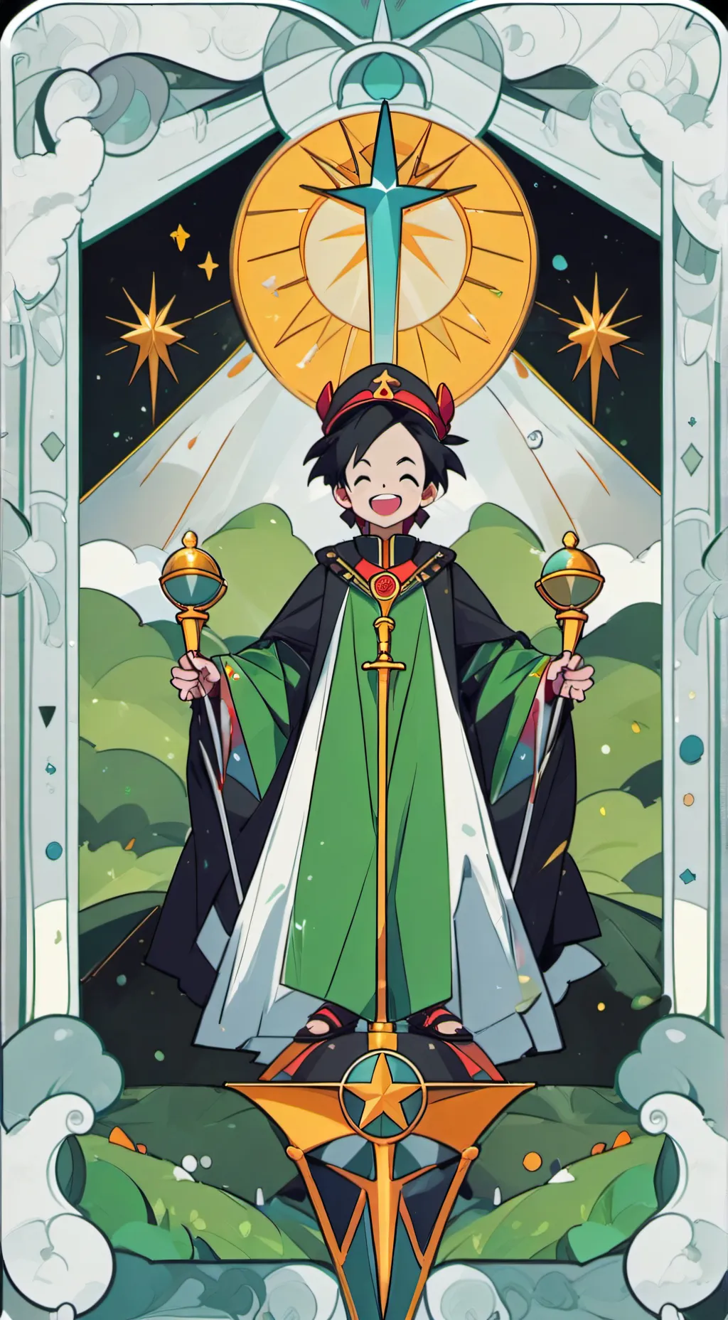 ai character: one piece  background