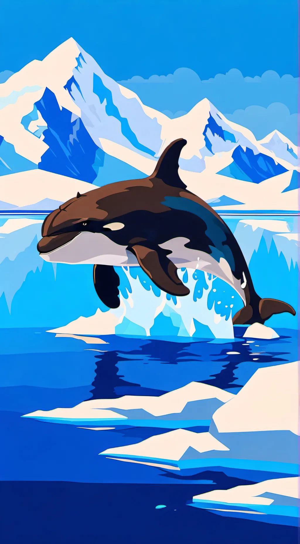 ai character: Killer whale background