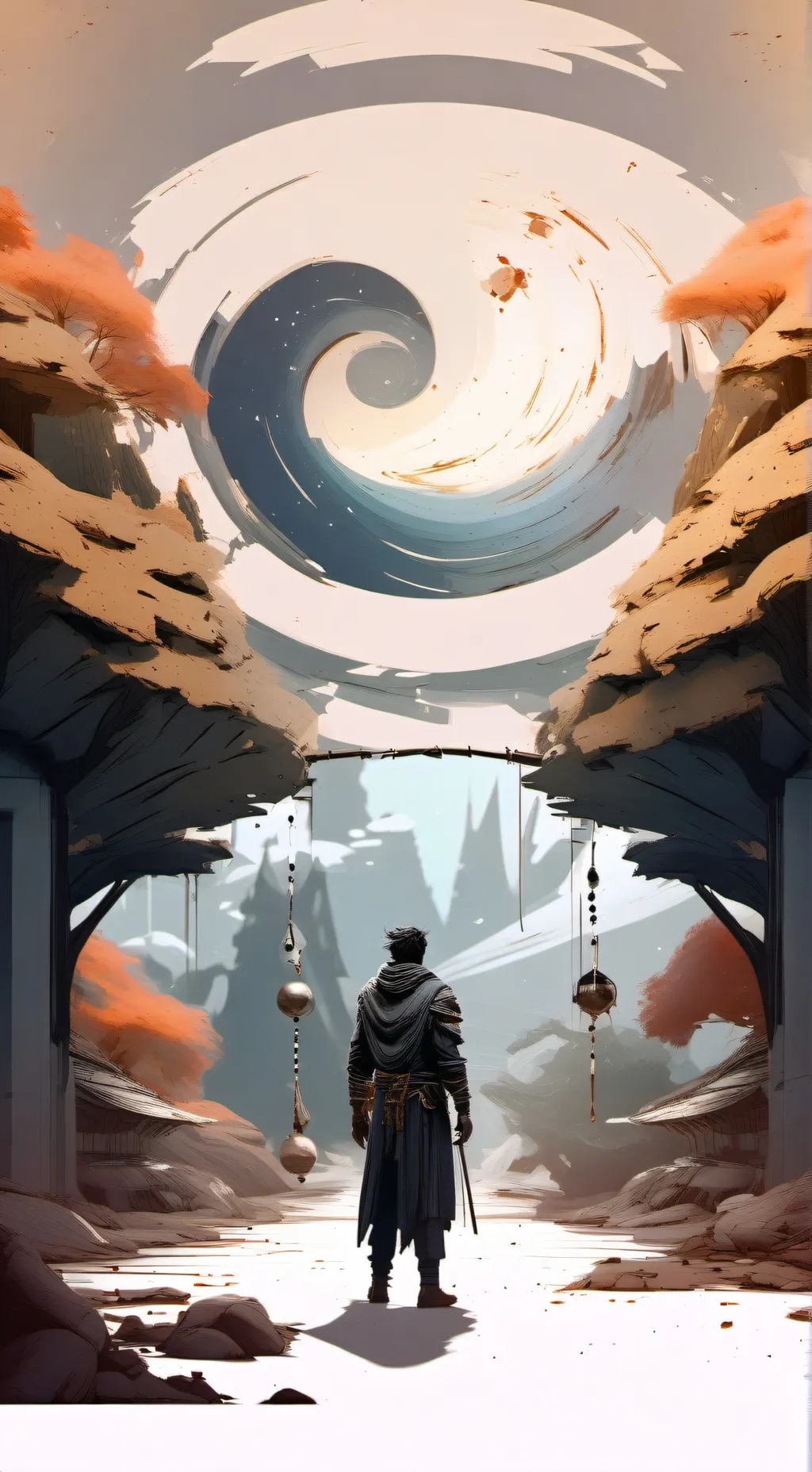 ai character: parallel universe background