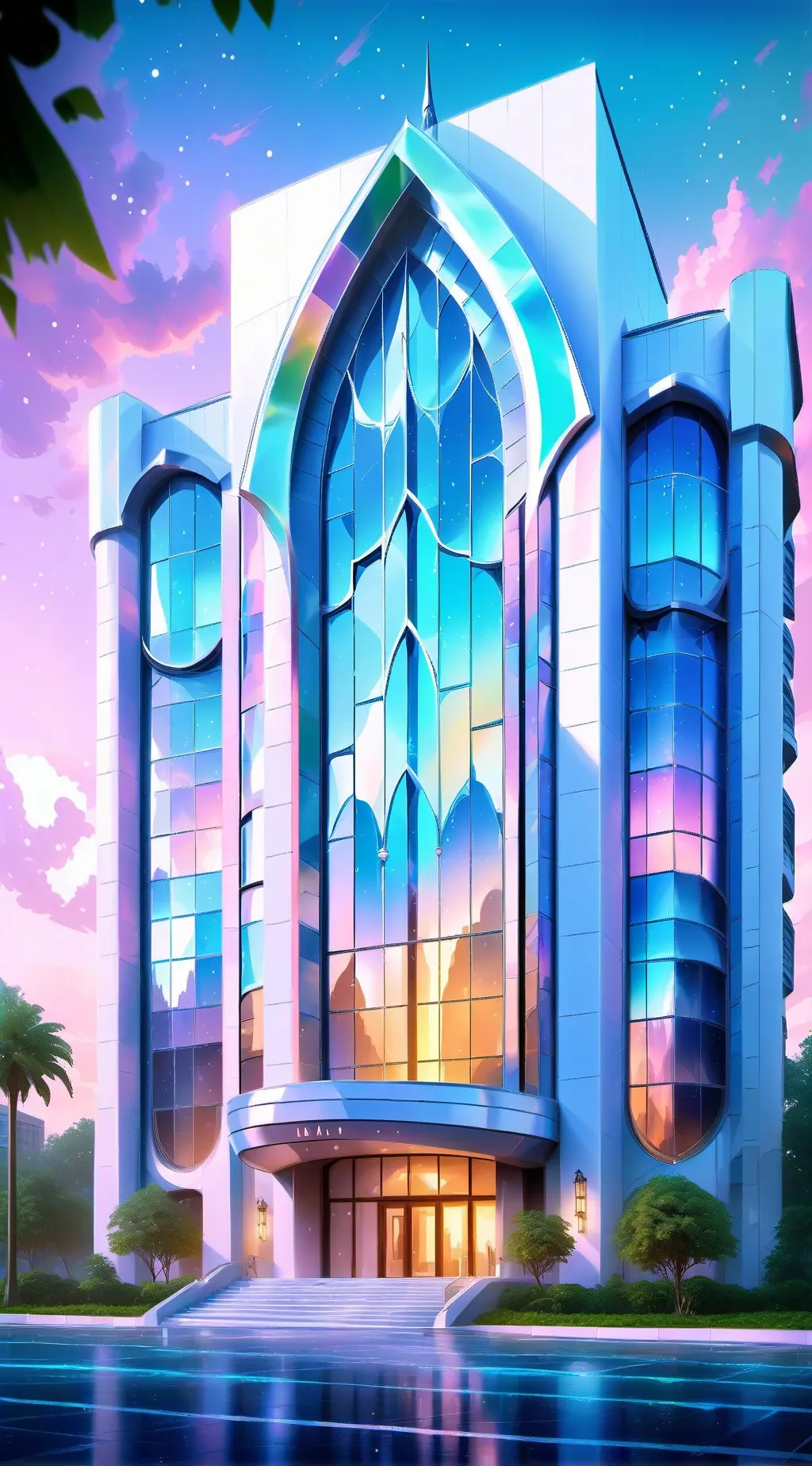 ai character: trainee to idol🎤🎀 background