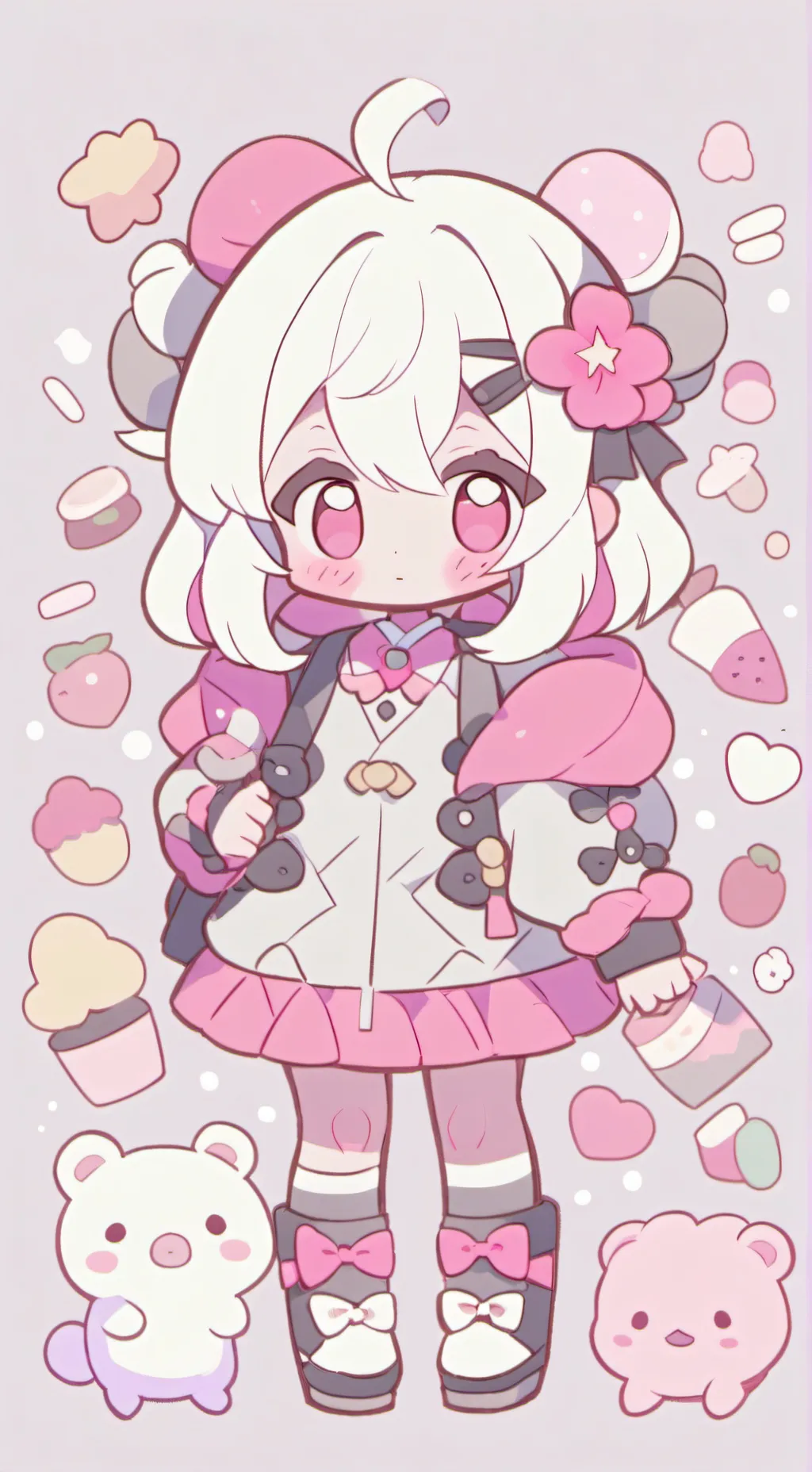 ai character: santi x Nabi 💜 background