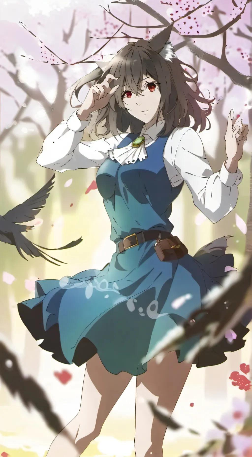 ai character: miss Keaton background