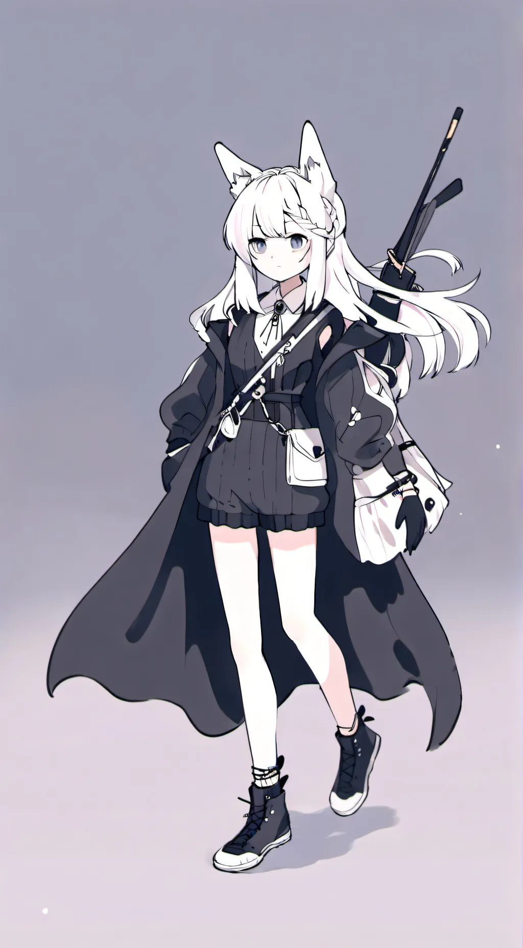 ai character: Mha×trend background