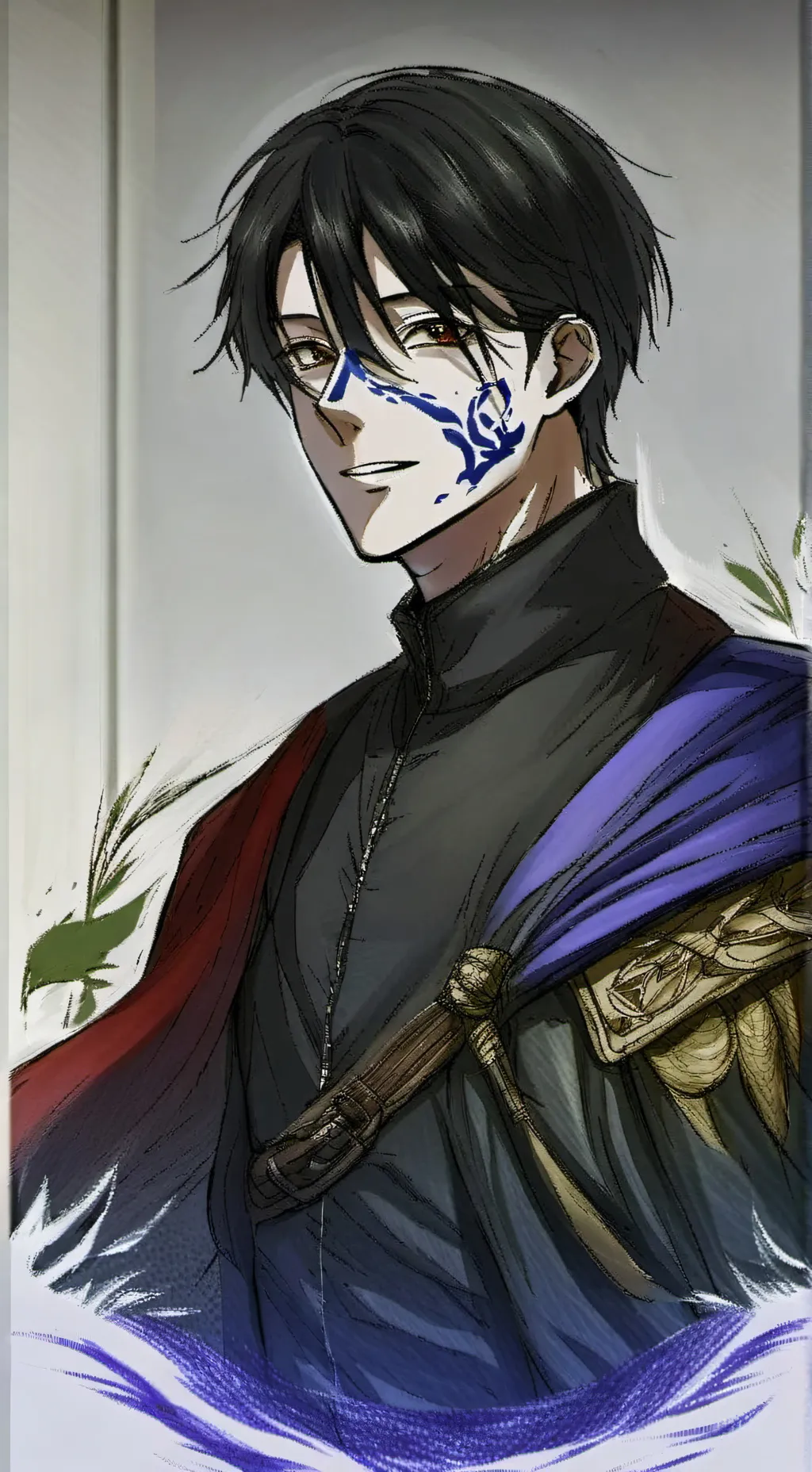 ai character: Ephraim  background