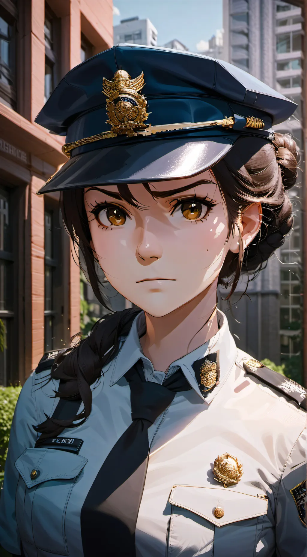 ai character: Officer Riley background
