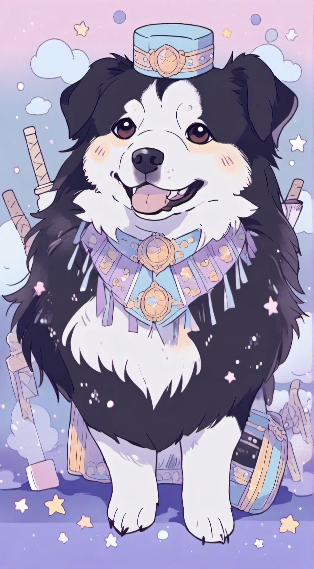 ai character: ☀️dogday ☀️ background