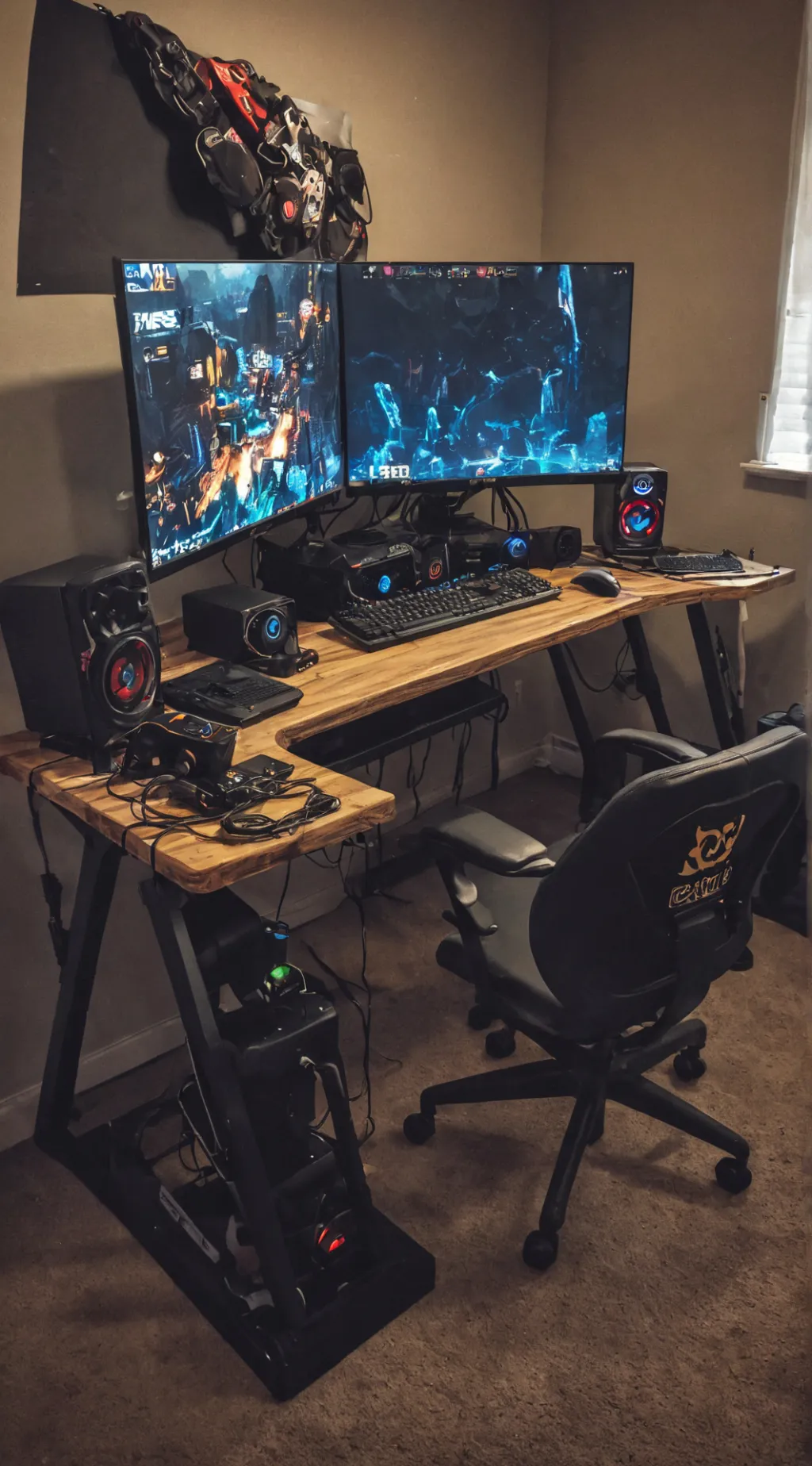 ai character: Group chat background