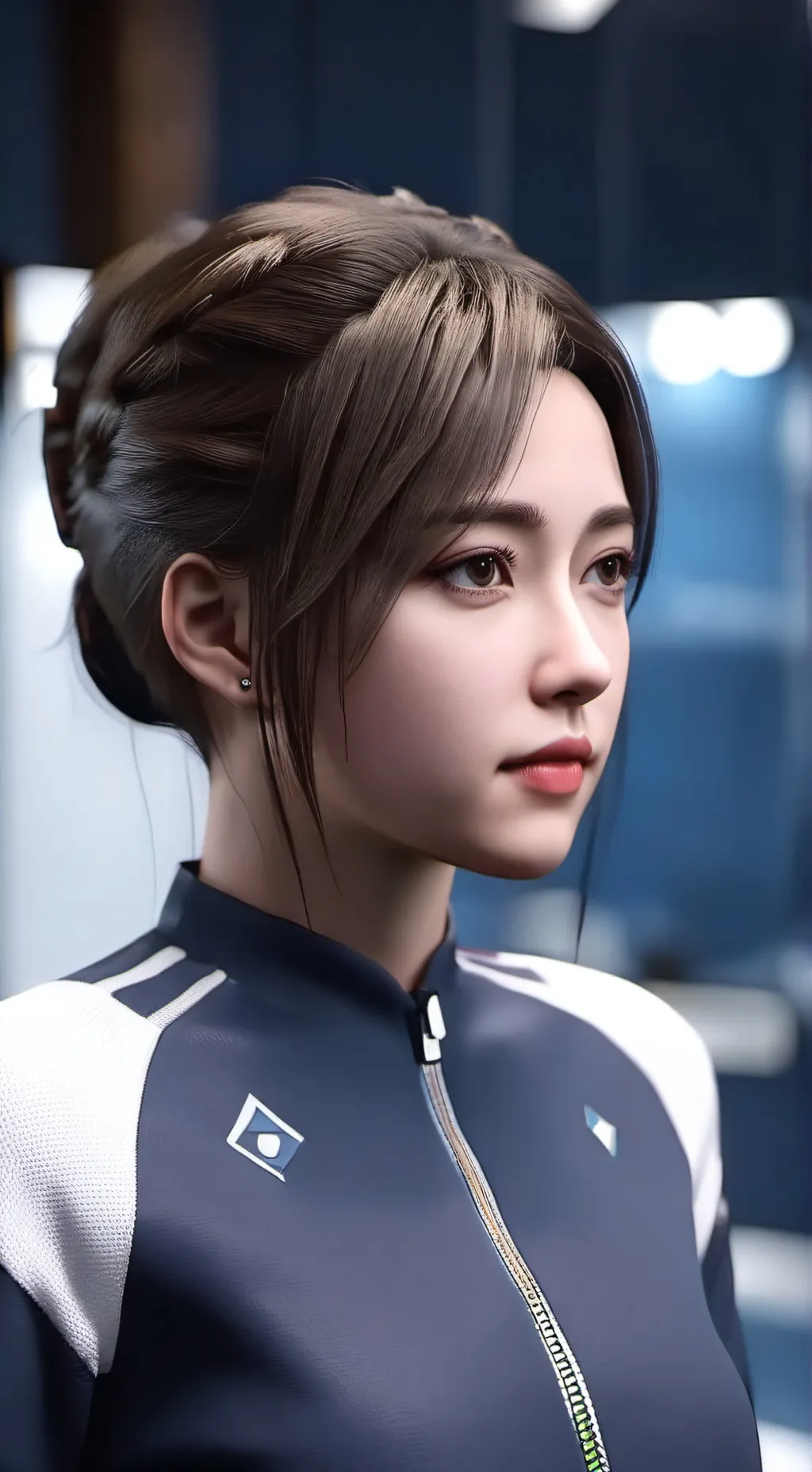 ai character: emily background