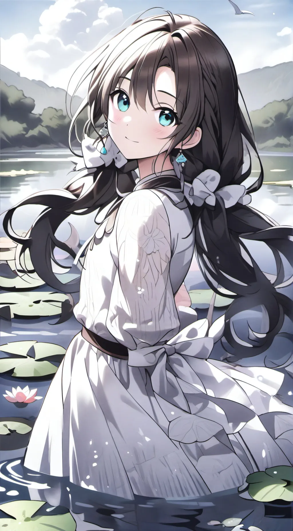 ai character: Water (13) background