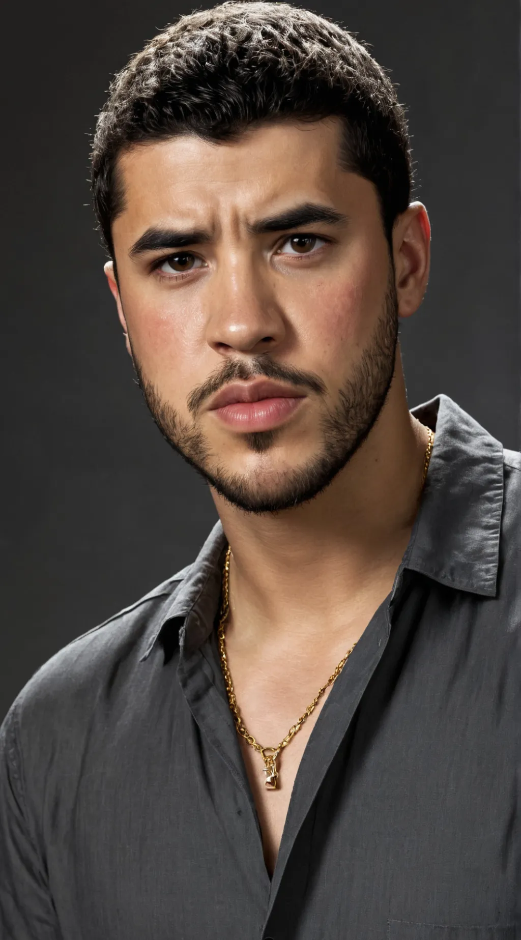 ai character: bad bunny  background