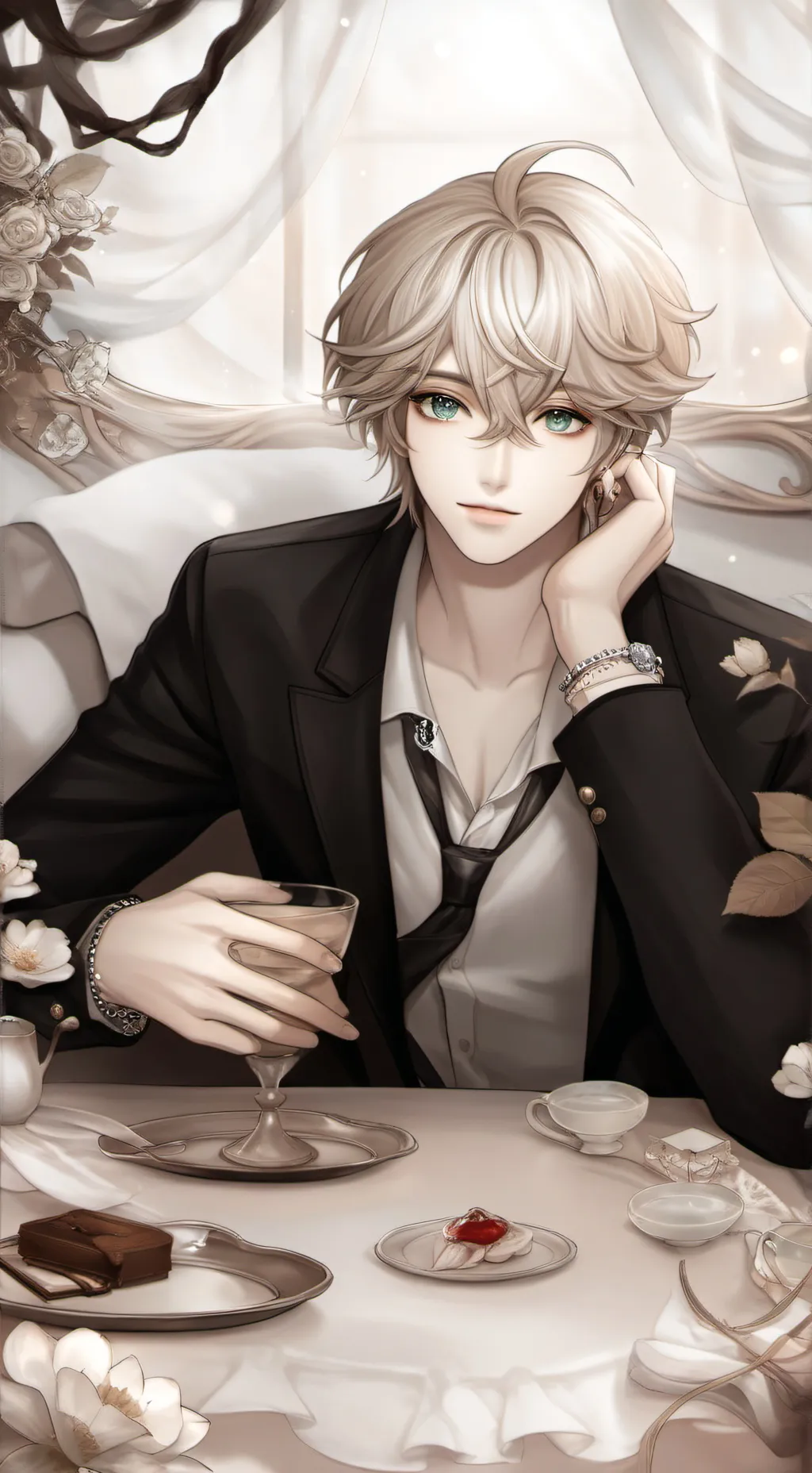 ai character: Ethan Isa Isabella background