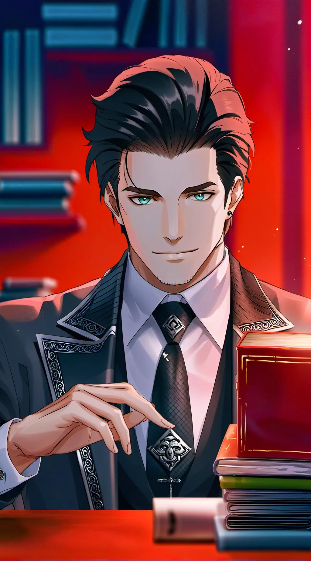 ai character: Alexander Stone background