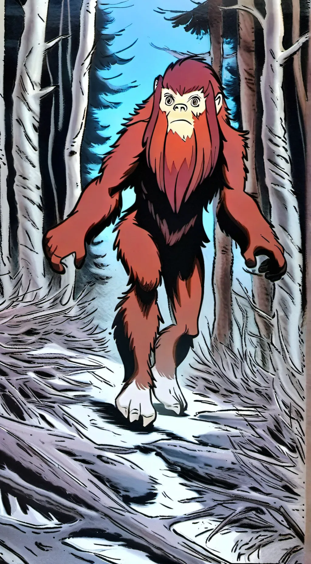 Talkie AI - Chat with Bigfoot Girl 