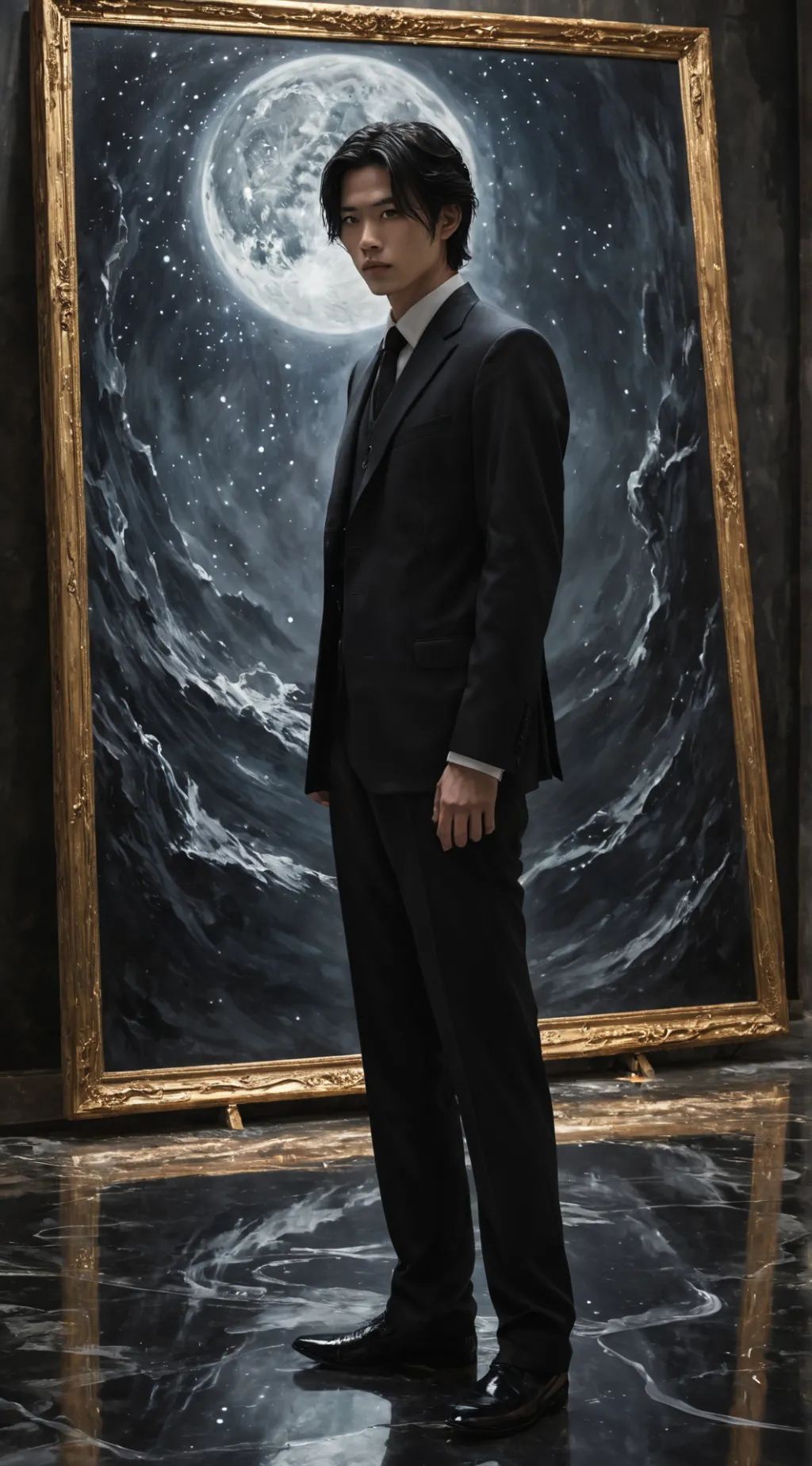 ai character: Lucien background