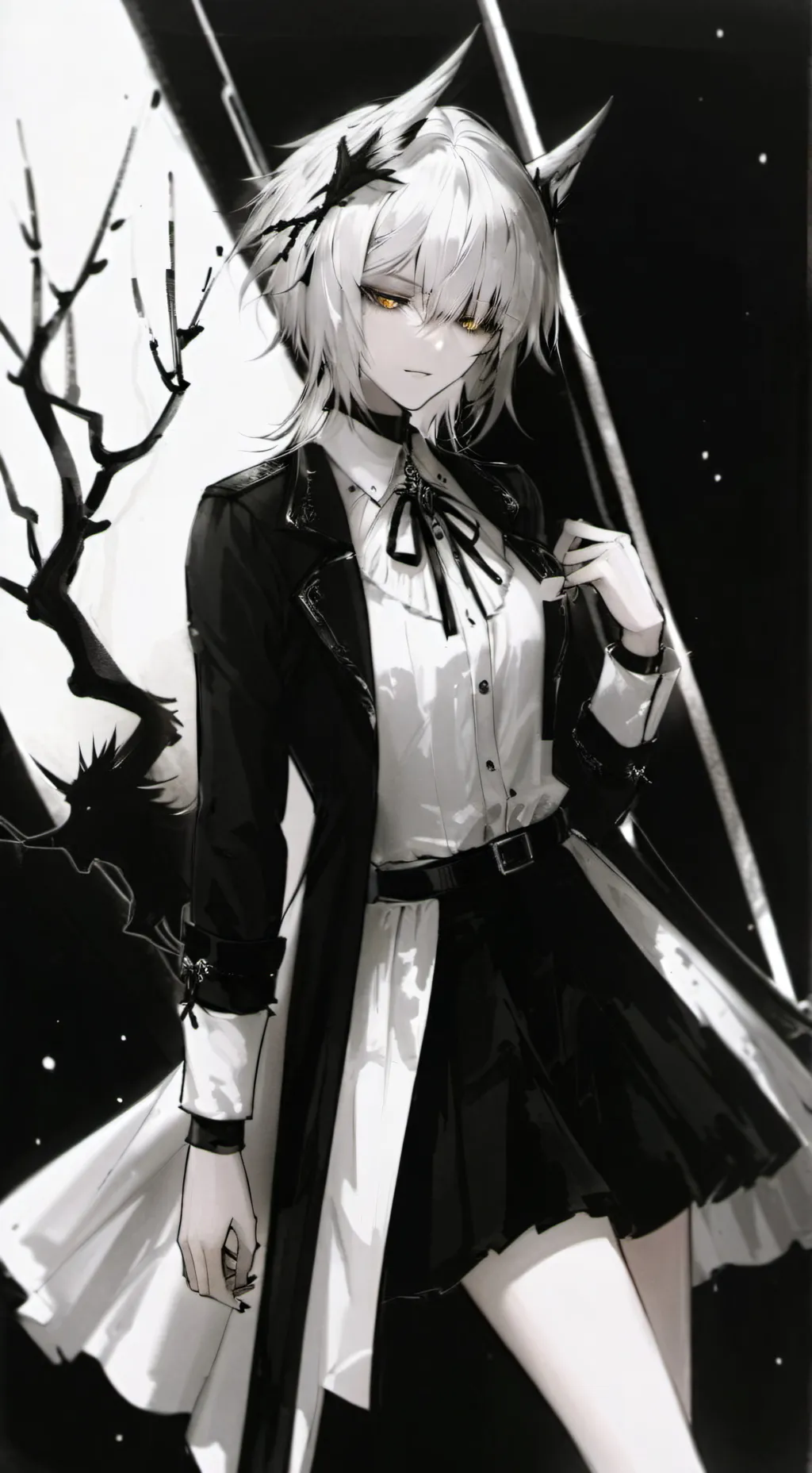 ai character: Akira yise background