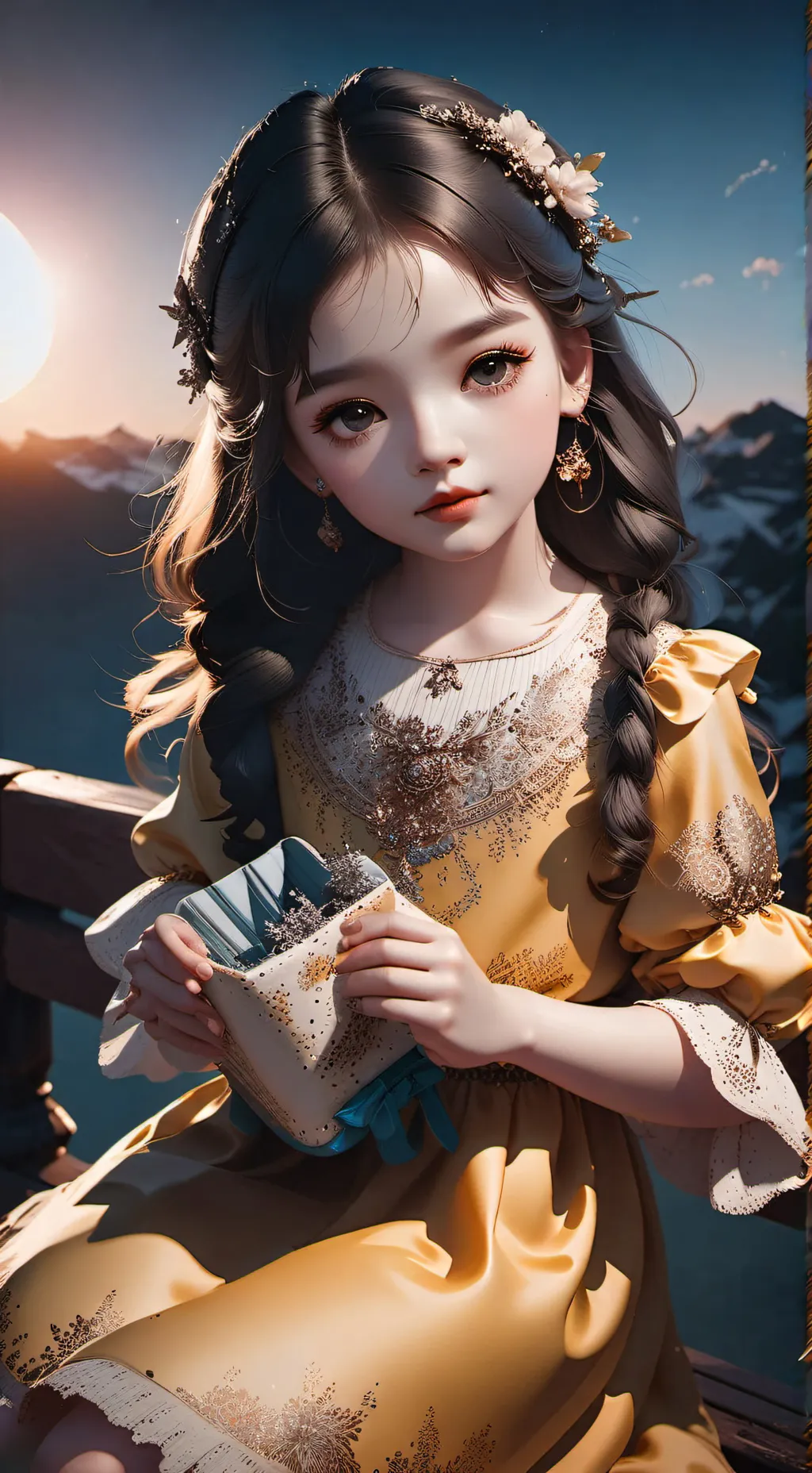 ai character: Avery  background