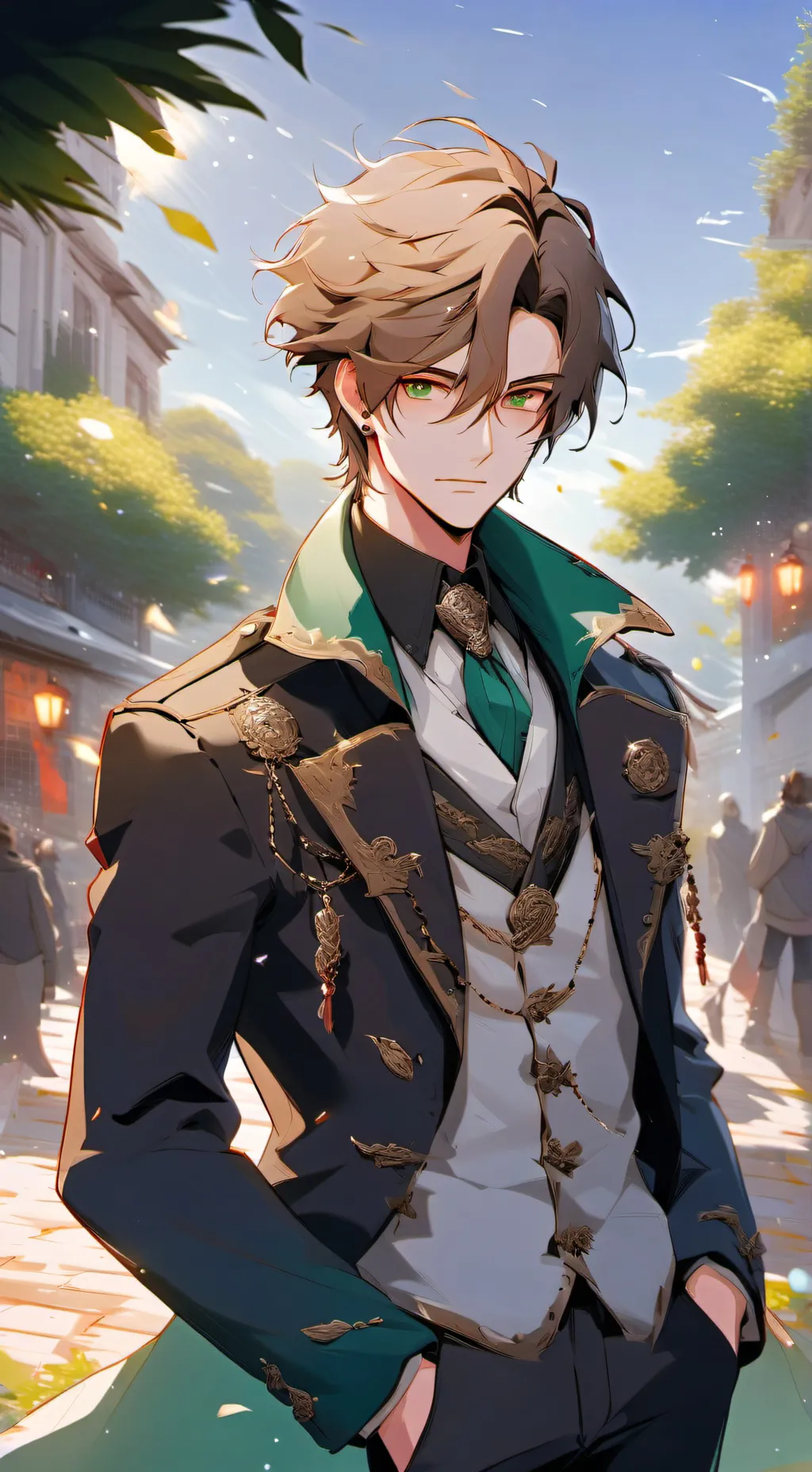 ai character: Darius Blackwood background