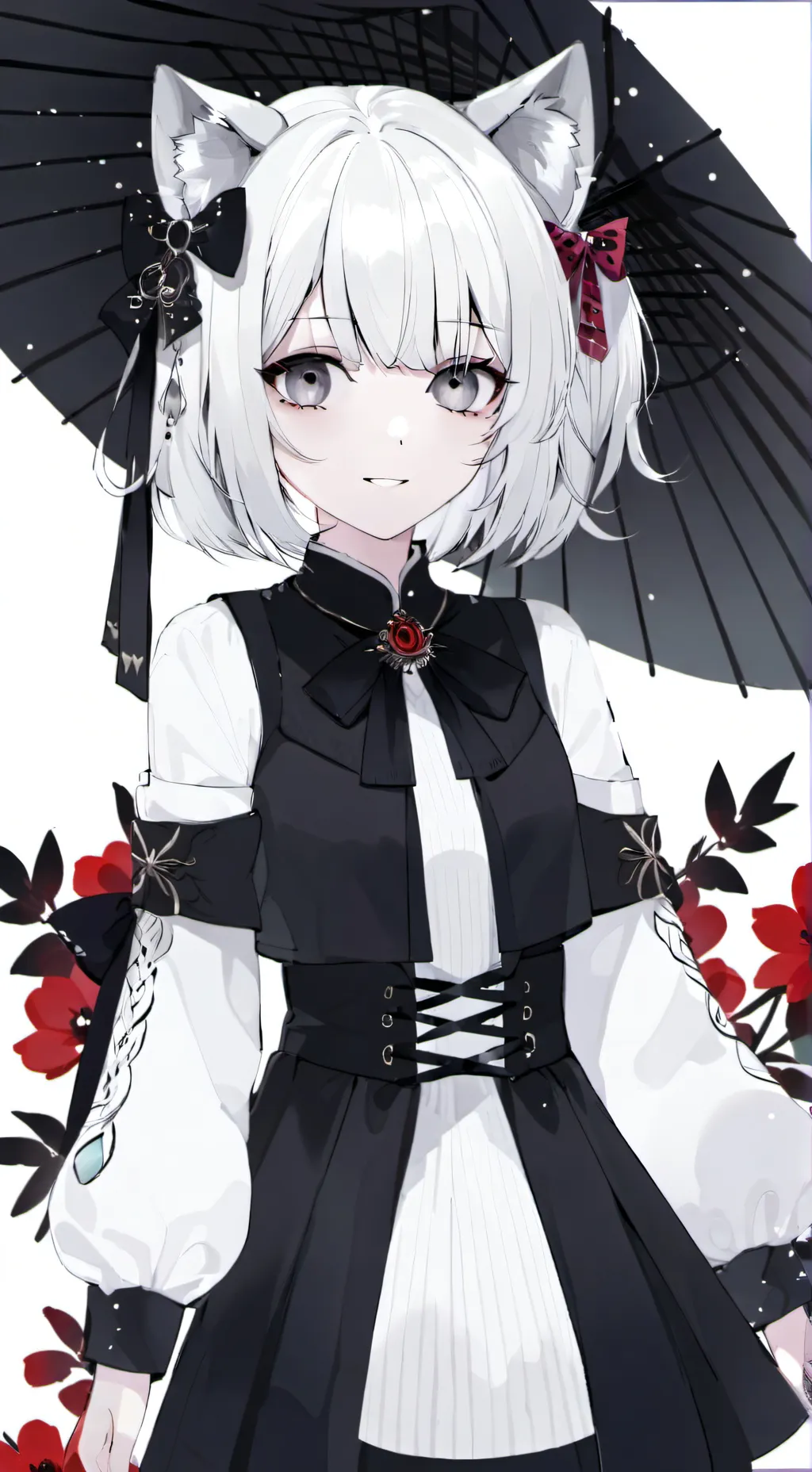 ai character: Fanny *la ciega* background