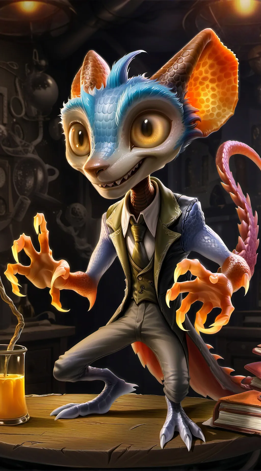 ai character: Tataro background