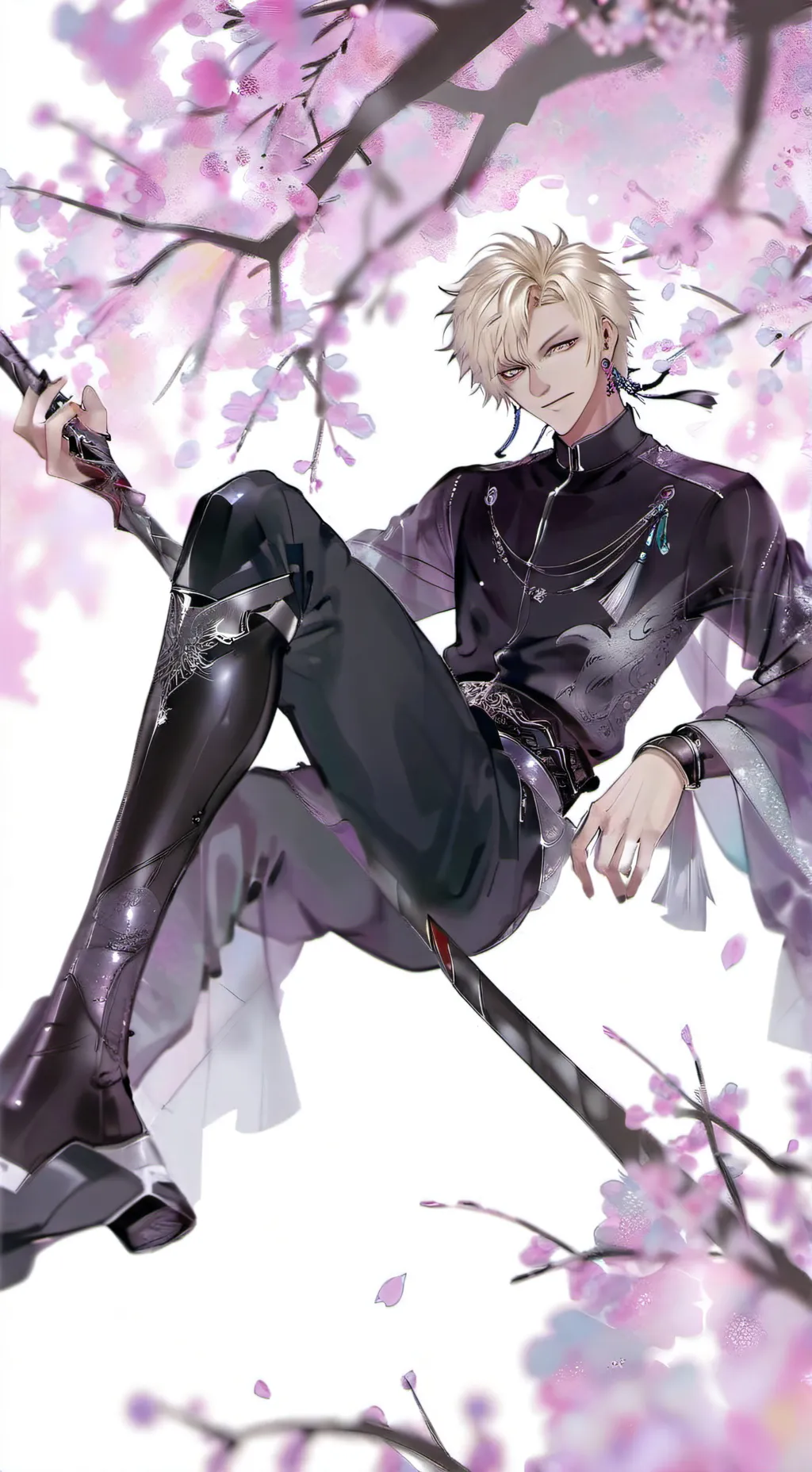 ai character: bakugo BUT... background