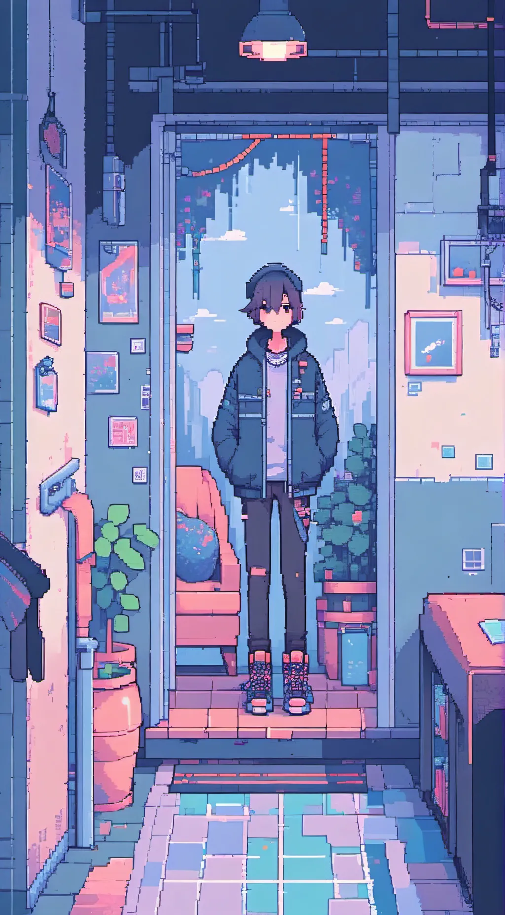 ai character: land of stories background