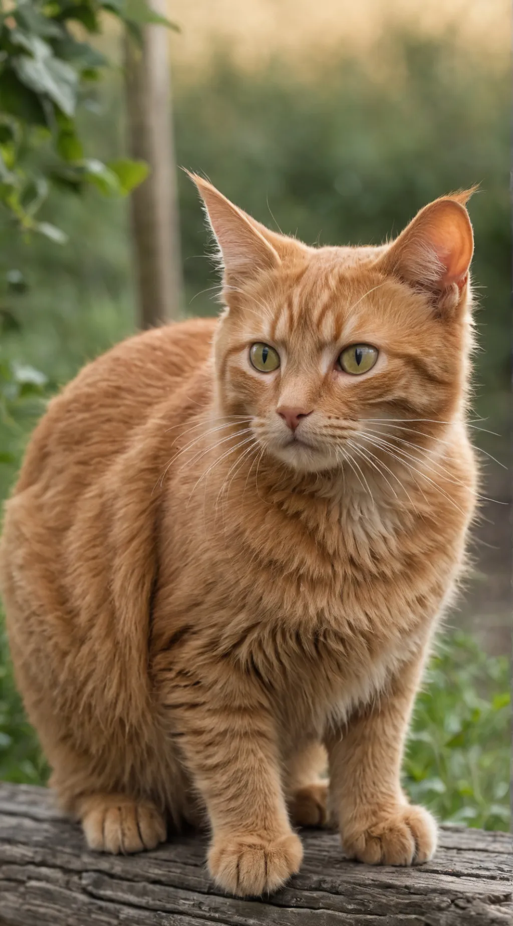 ai character: кот background