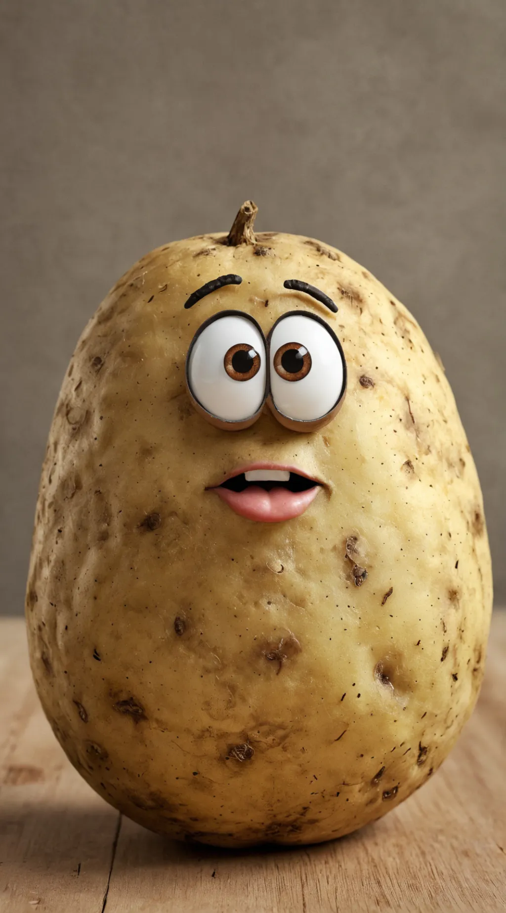 ai character: Potato background