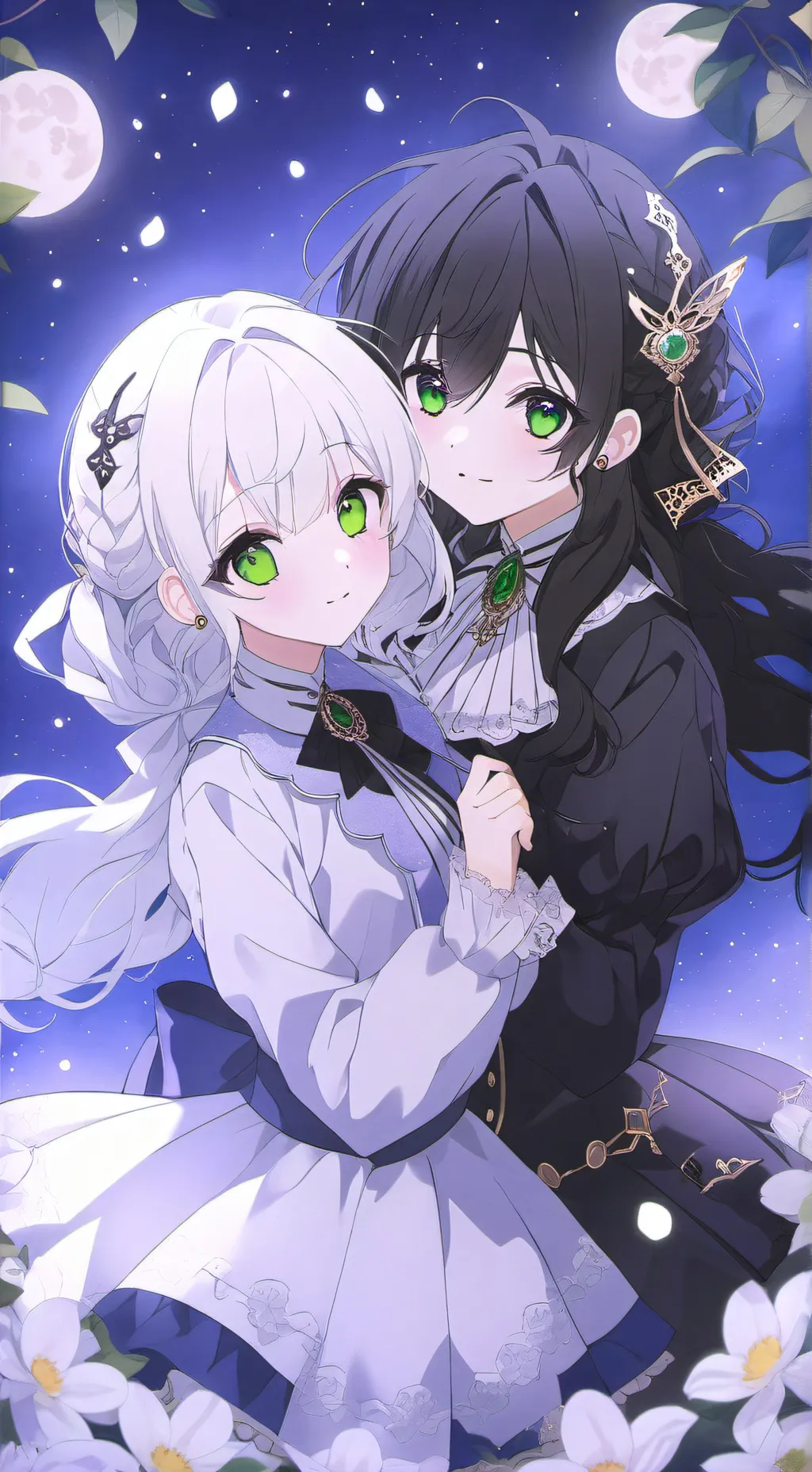 ai character: emma,ava background