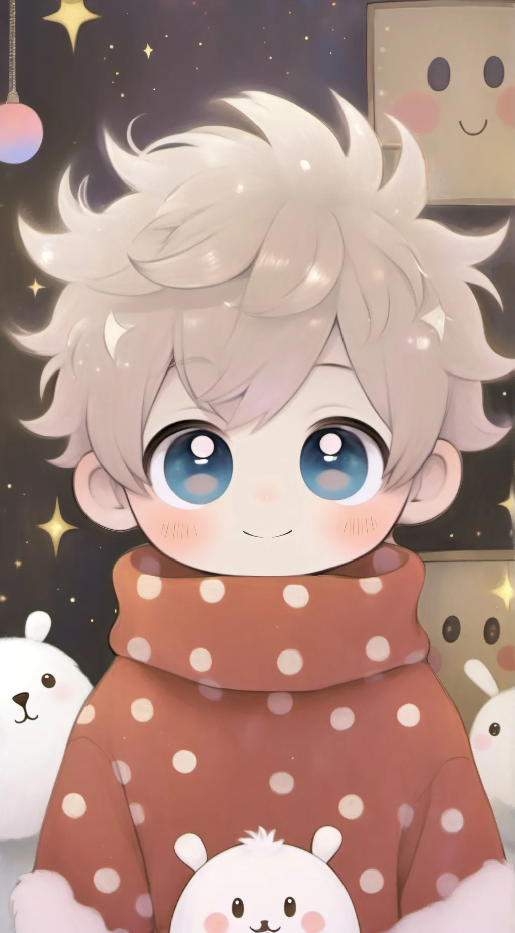 ai character: Goob Dandys world☺ background